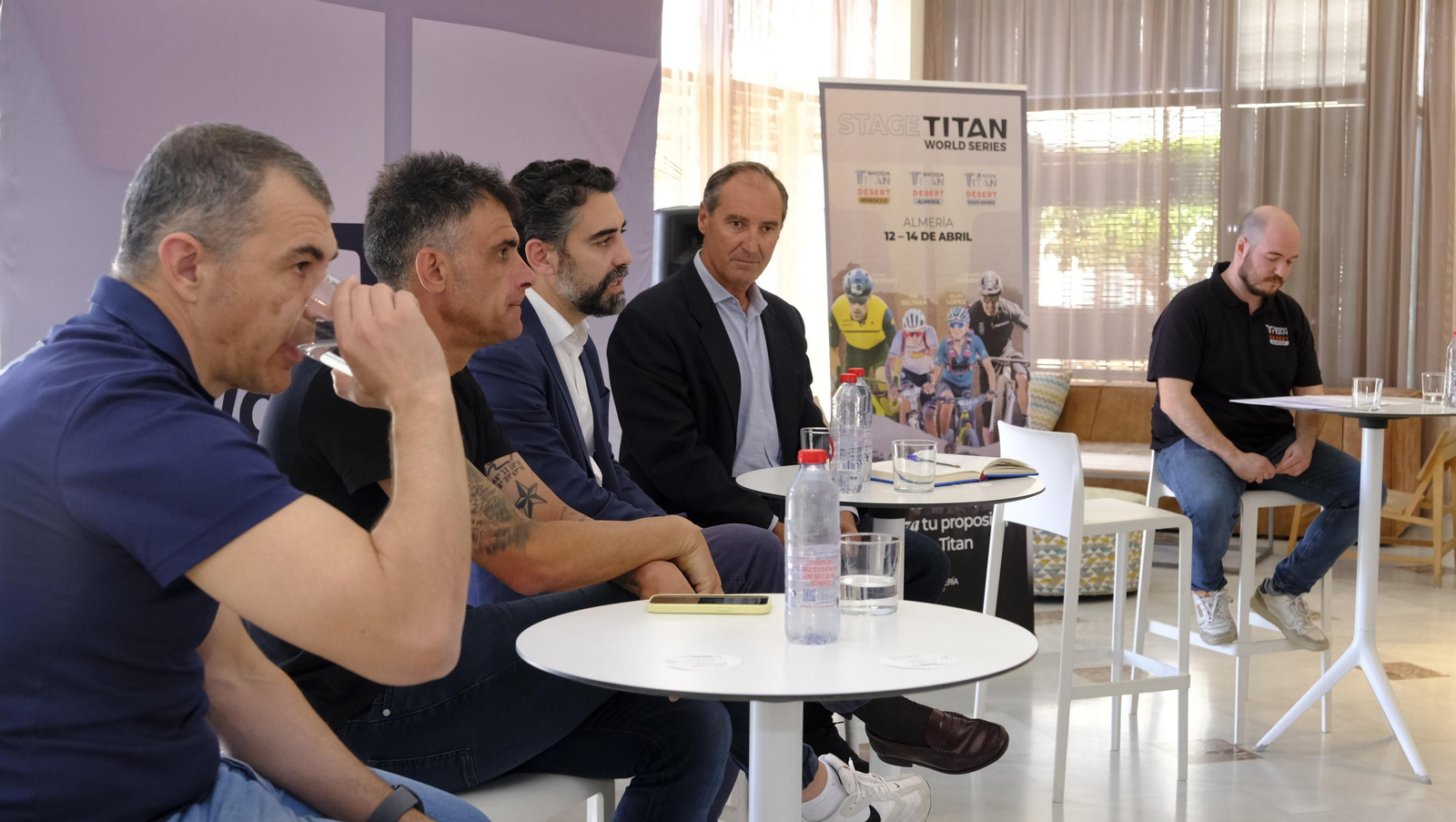 Imágenes de la presentación del Stage Titan World Series, en Almería