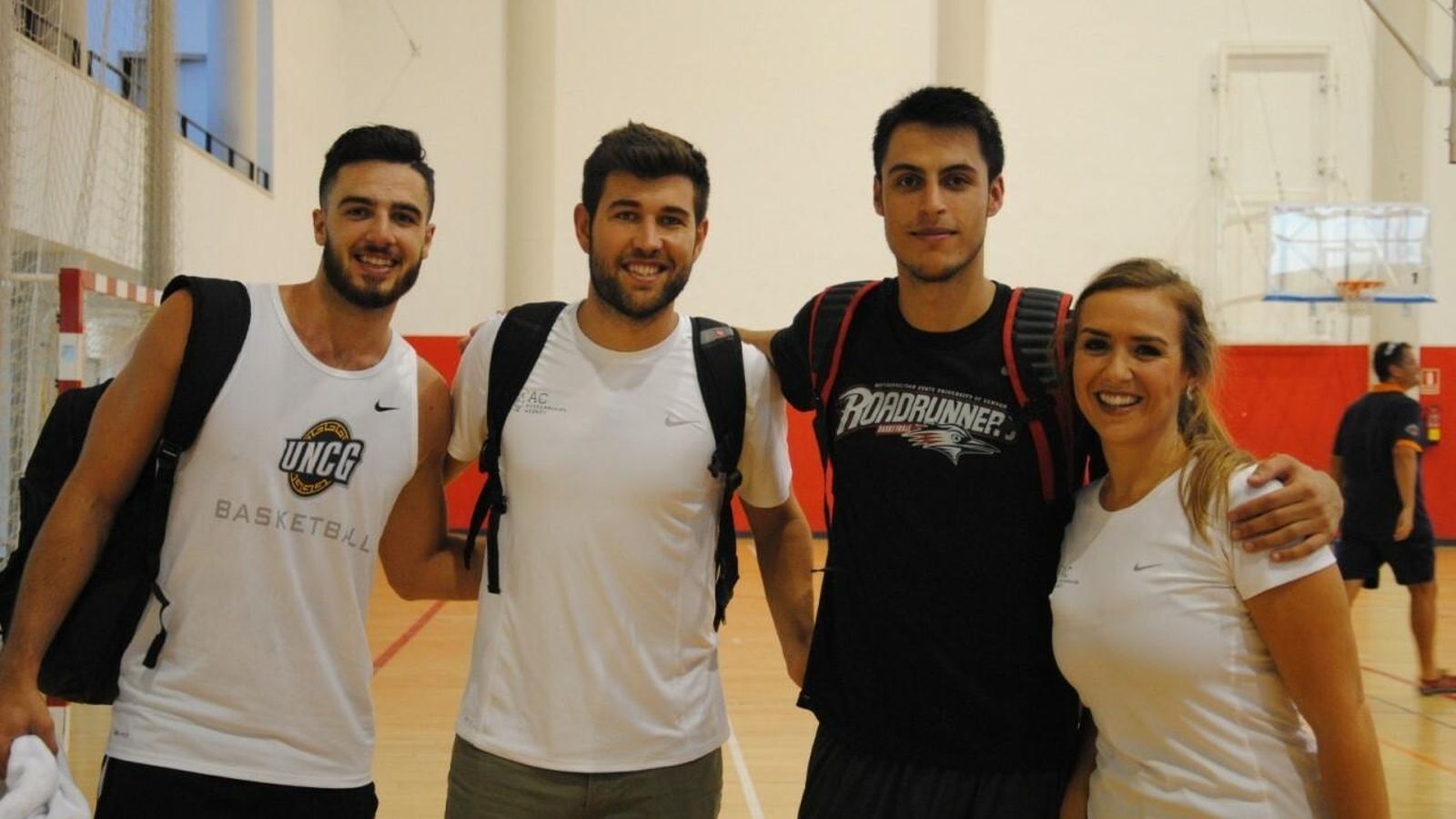 Francis Alonso, Ángel Martín, Enrique Cortés y Carmen Rubia.