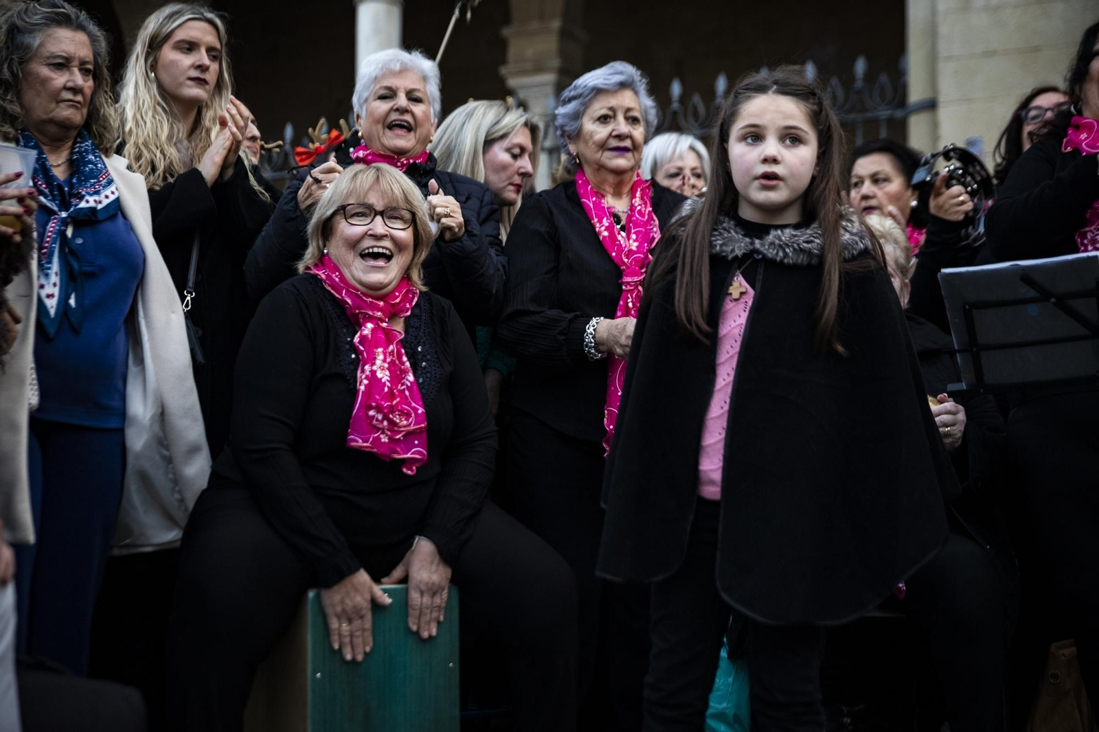 Imágenes del gran ambiente del 2º fin de semana de zambombas en Jerez