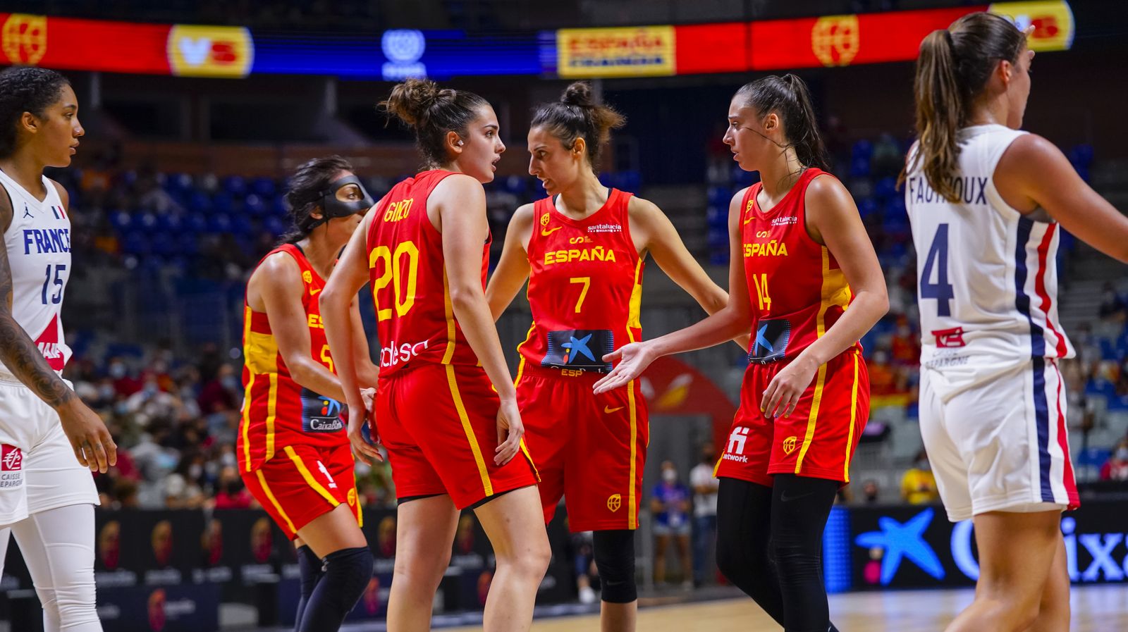 Las fotos del España-Francia femenino de Málaga
