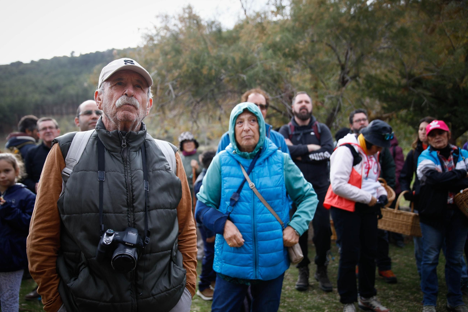 La ruta recolectora de setas en Abla por las XIX Jornadas Micológicas, en imágenes