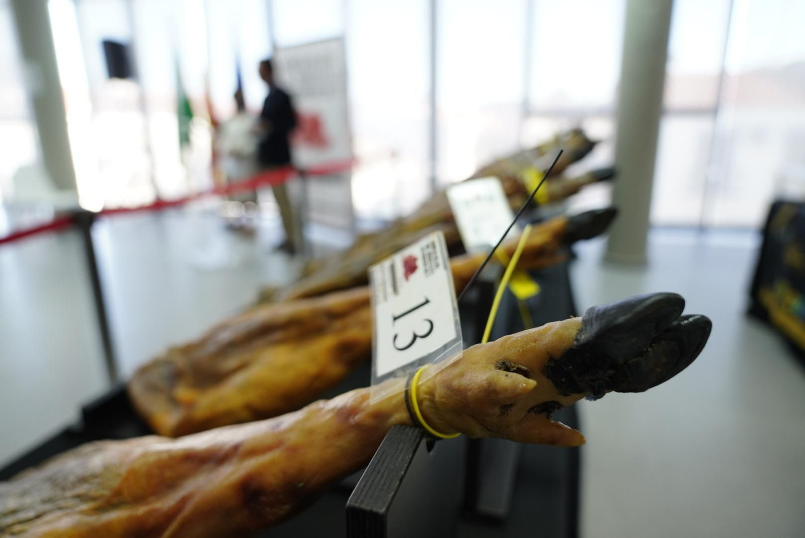 El inicio de la Feria del Jamón de Villanueva de Córdoba, en fotografías