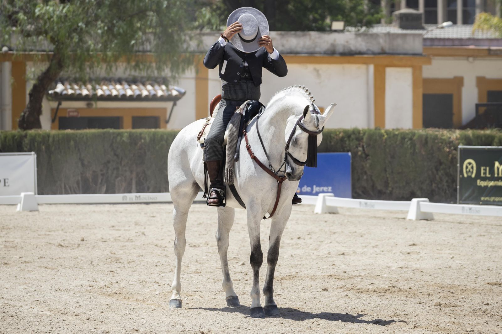 Final del concurso de Doma Vaquera 2023 en el Depósito de Sementales