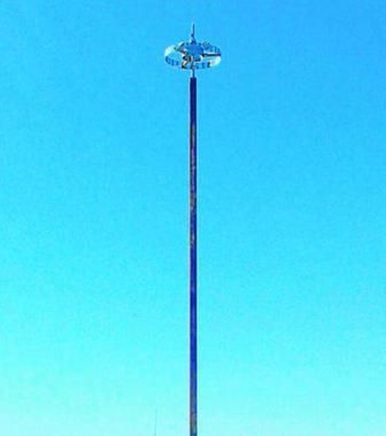 El pararrayos descatalogado que será retirado.