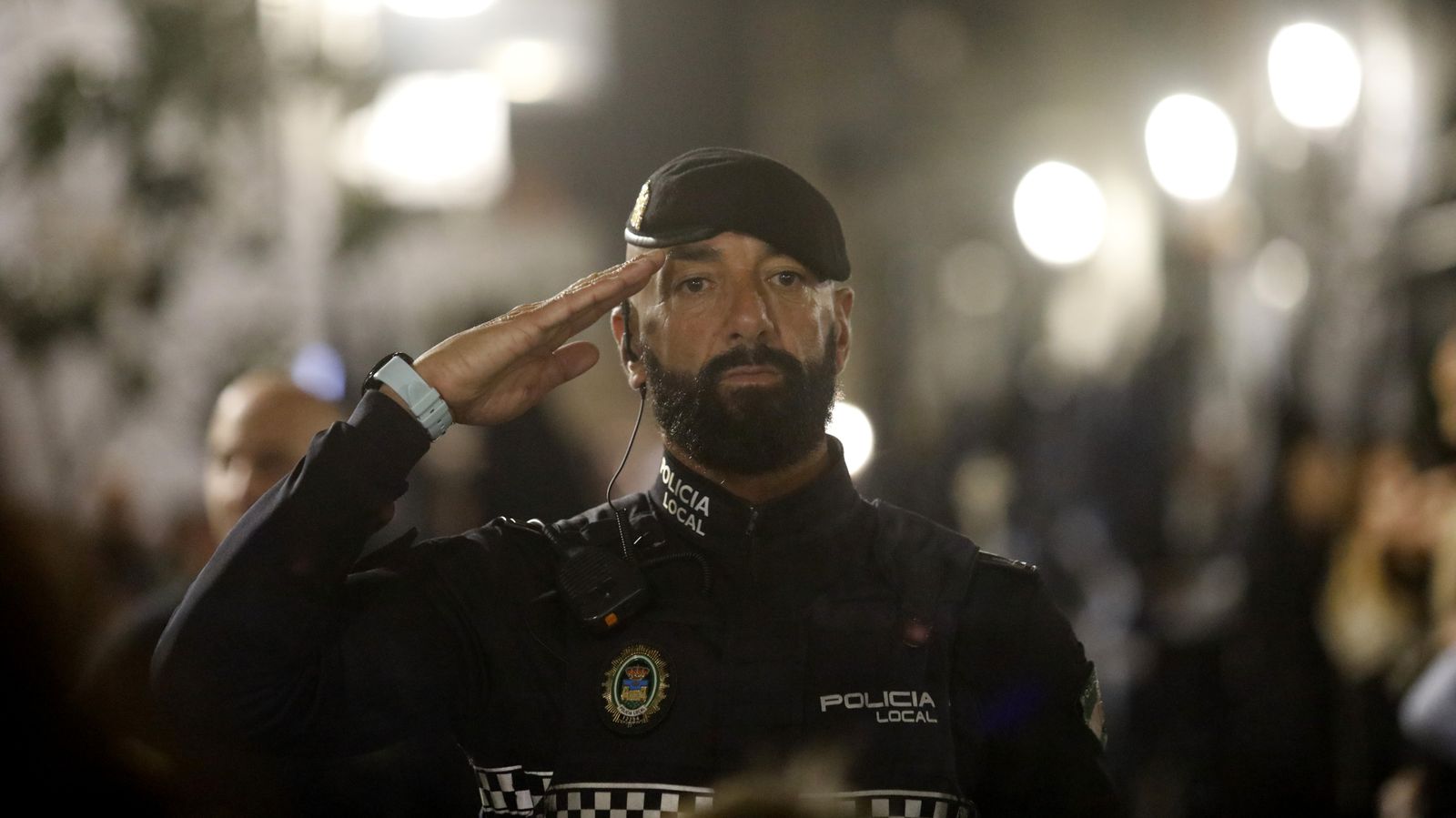 Fotos del Jueves Santo en La Línea: Perdón y la Salud, Gran Poder y Angustias