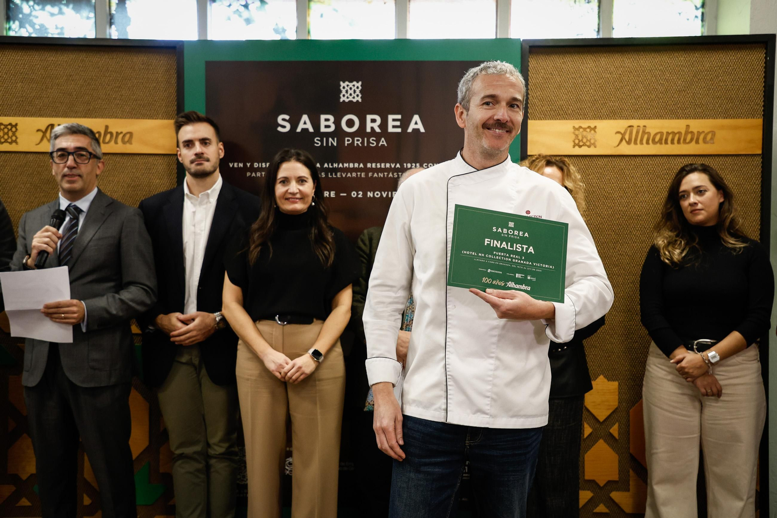 Las tapas, los chefs y la gala de premios de Saborea Sin Prisa de Cervezas Alhambra, en imágenes