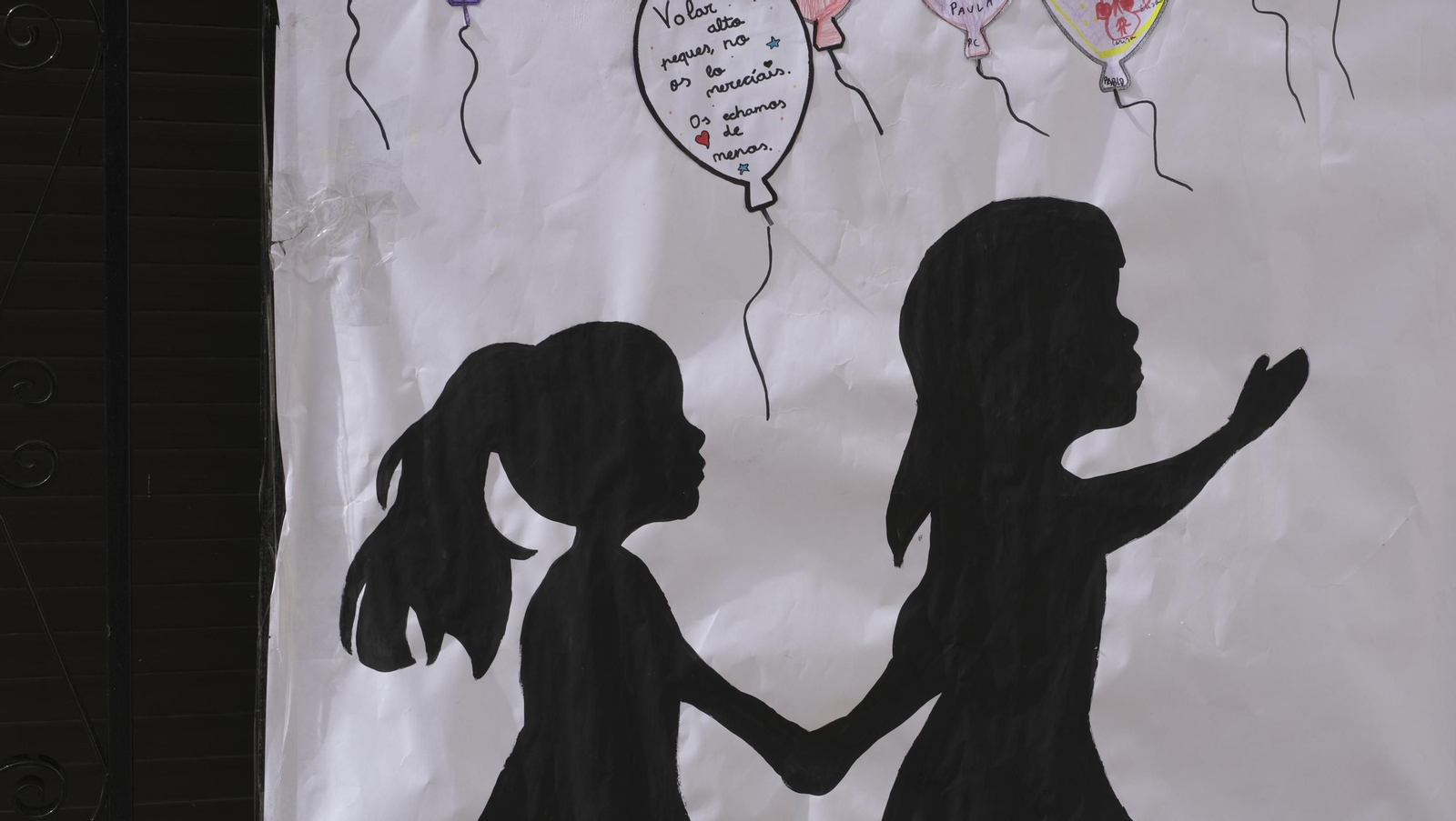 Funeral del crimen vicario de las dos niñas, en Abla