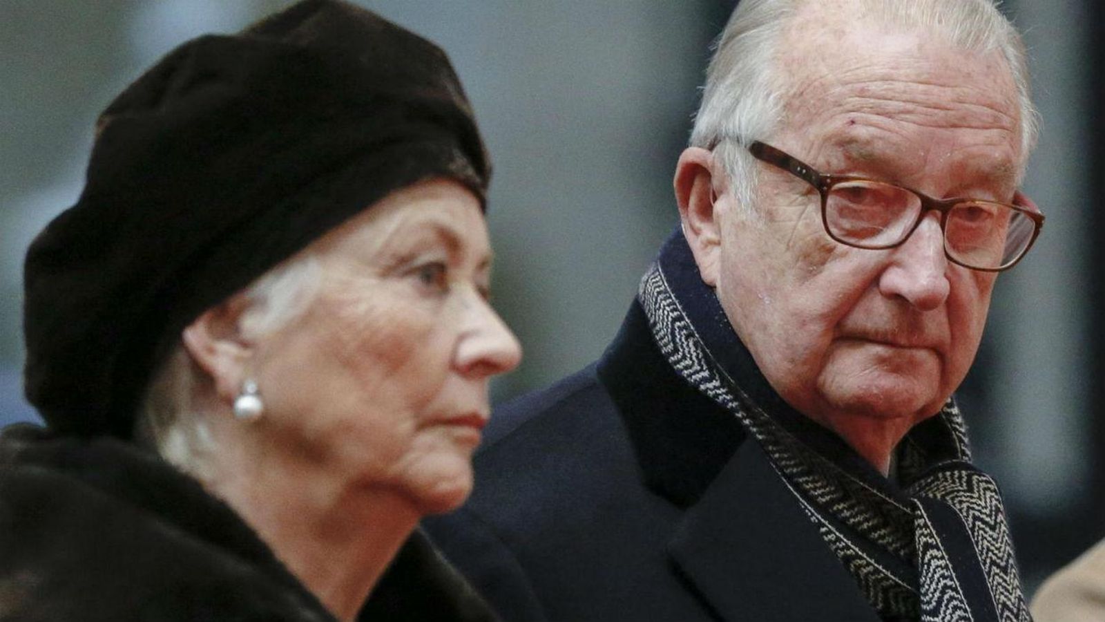 Los reyes eméritos Alberto y Paola.