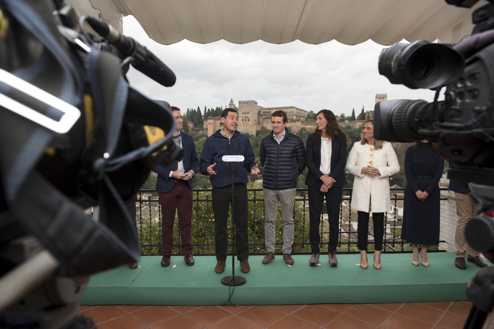 Presentación de los candidatos del PP en Granada