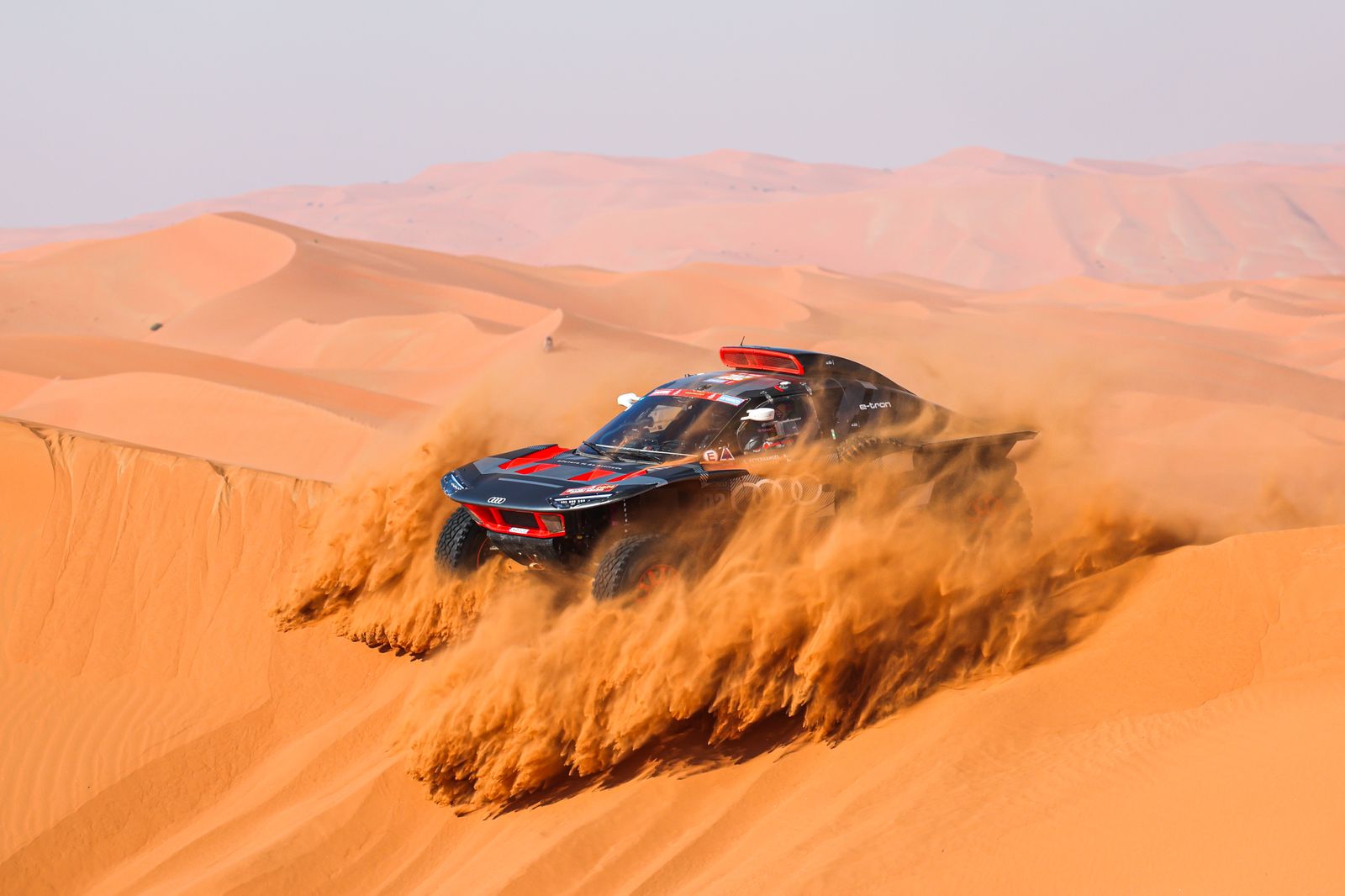 Las mejores fotos del Dakar por las dunas