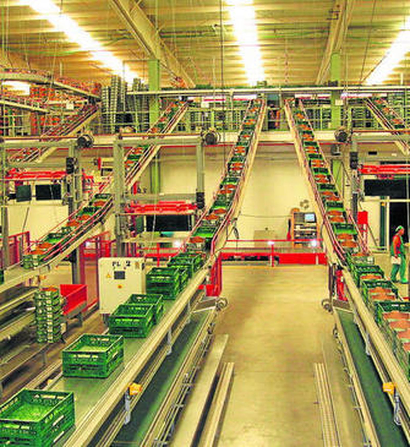 Interior de la fábrica de El Grupo S.C.A.