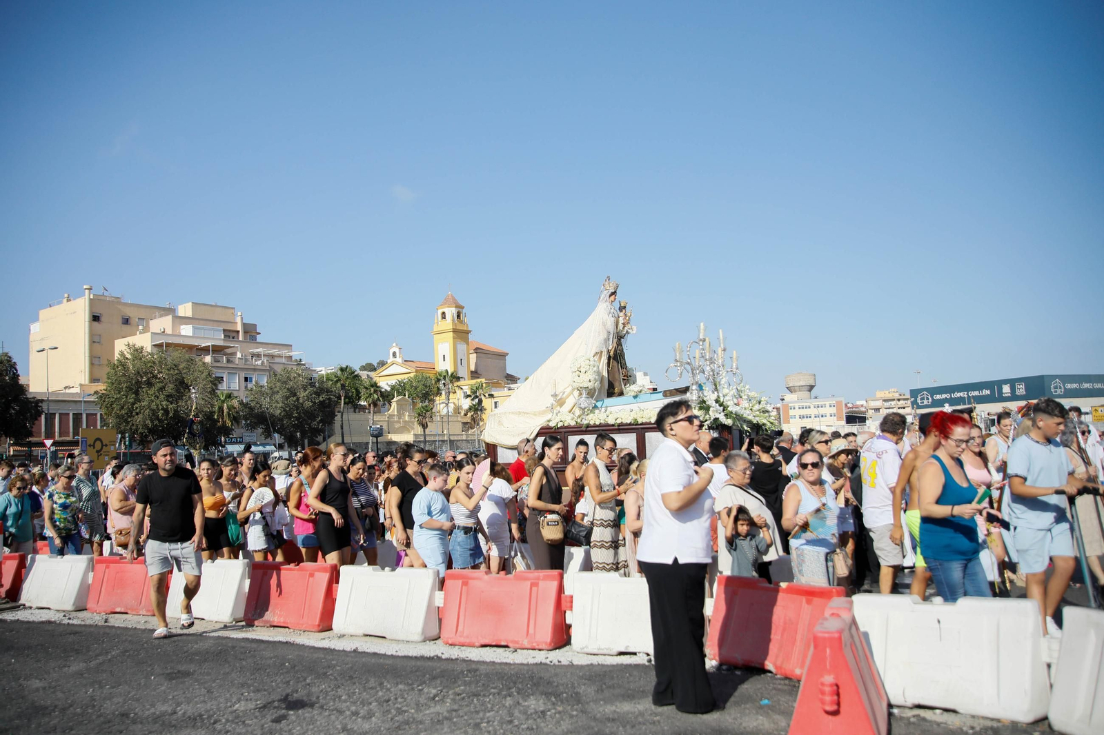 Procesión de Alabanza a la Santísima Virgen del Carmen de Almería
