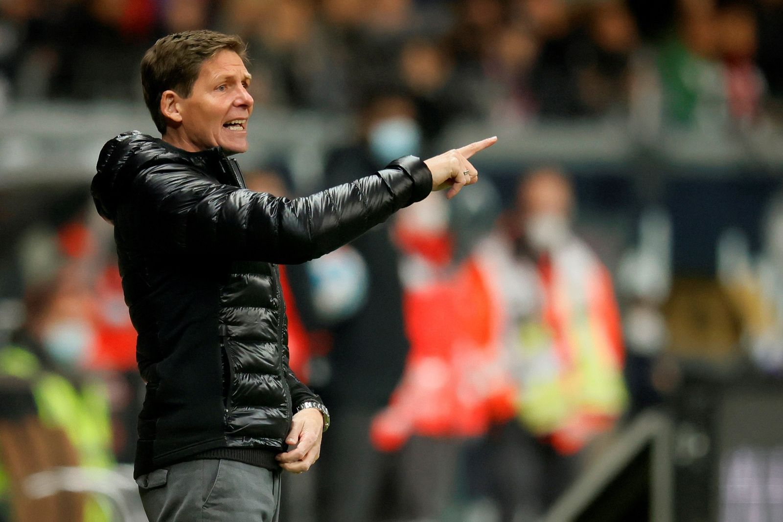 Oliver Glasner, entrenador del Eintracht.