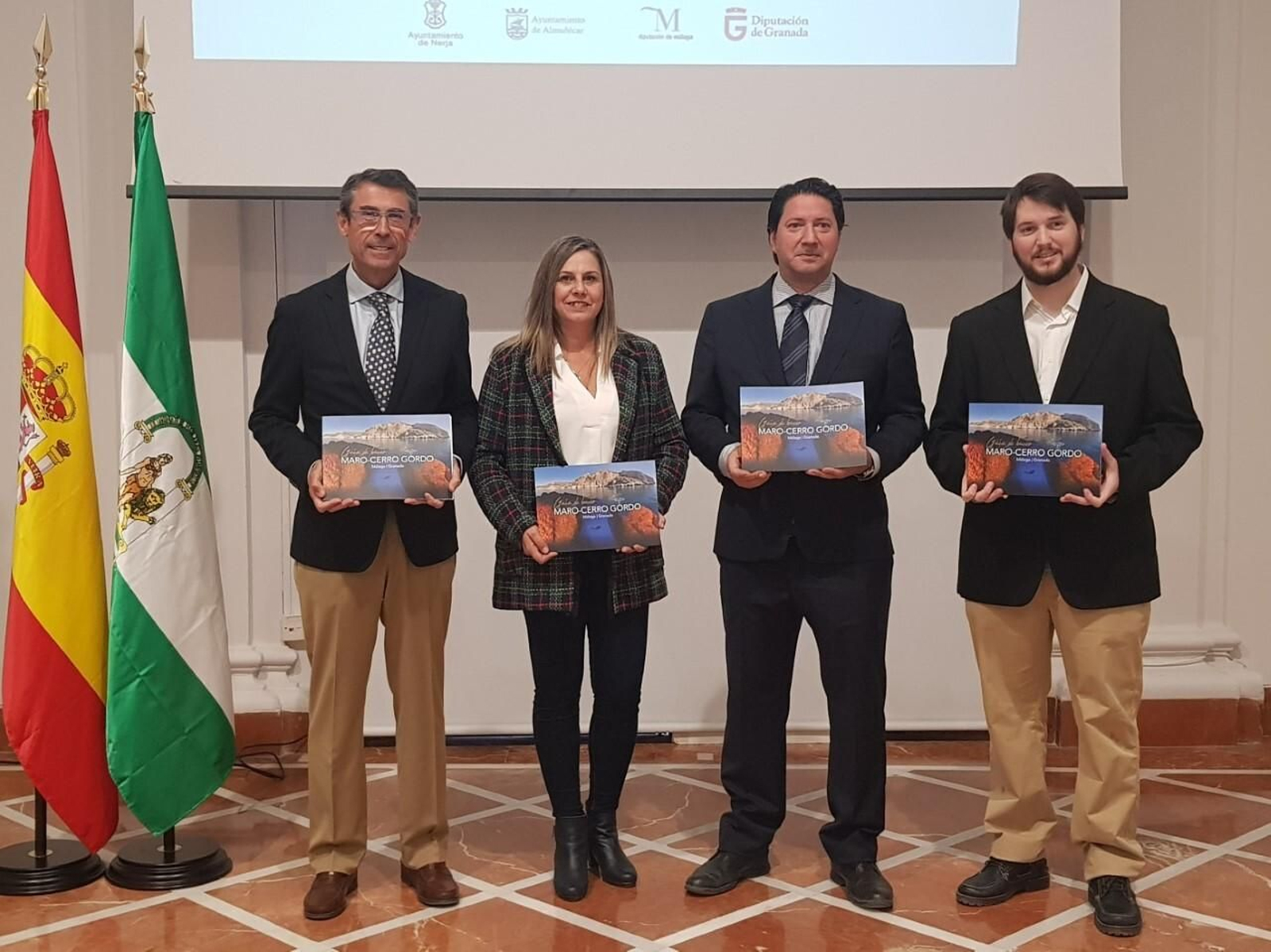 Presentación de la guía de buceo de Maro-Cerro Gordo.