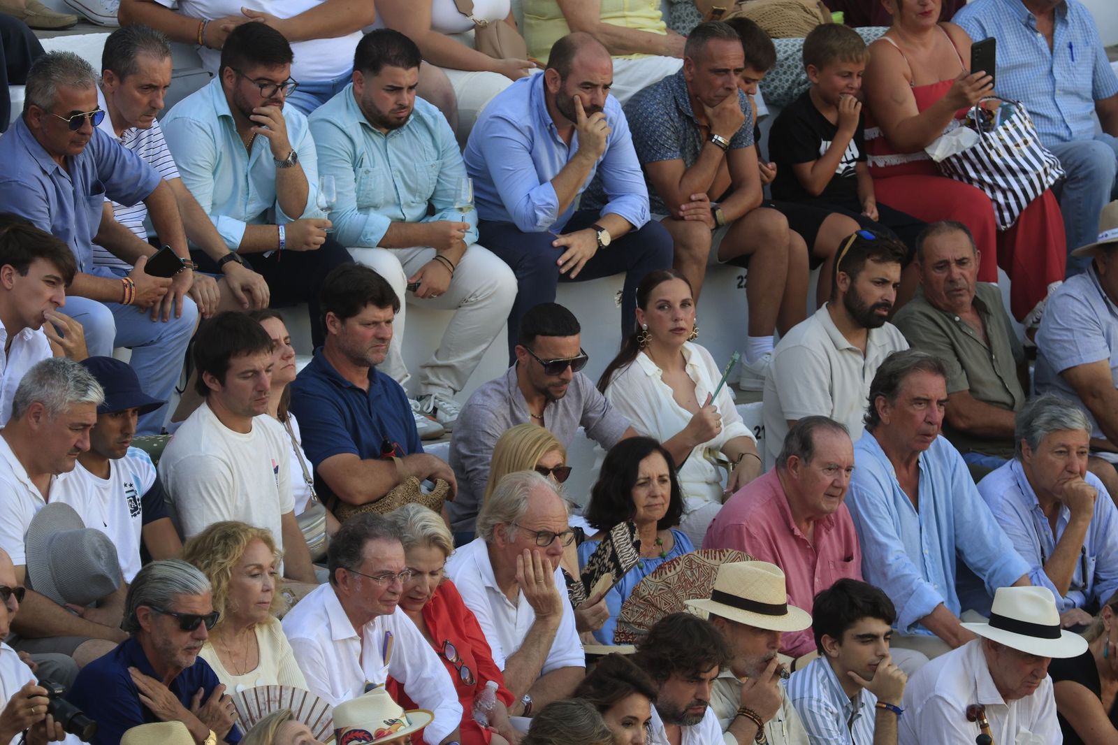 Fotos de la corrida de toros de la Feria de San Roque con David Galván, Román y Joaquín Galdós