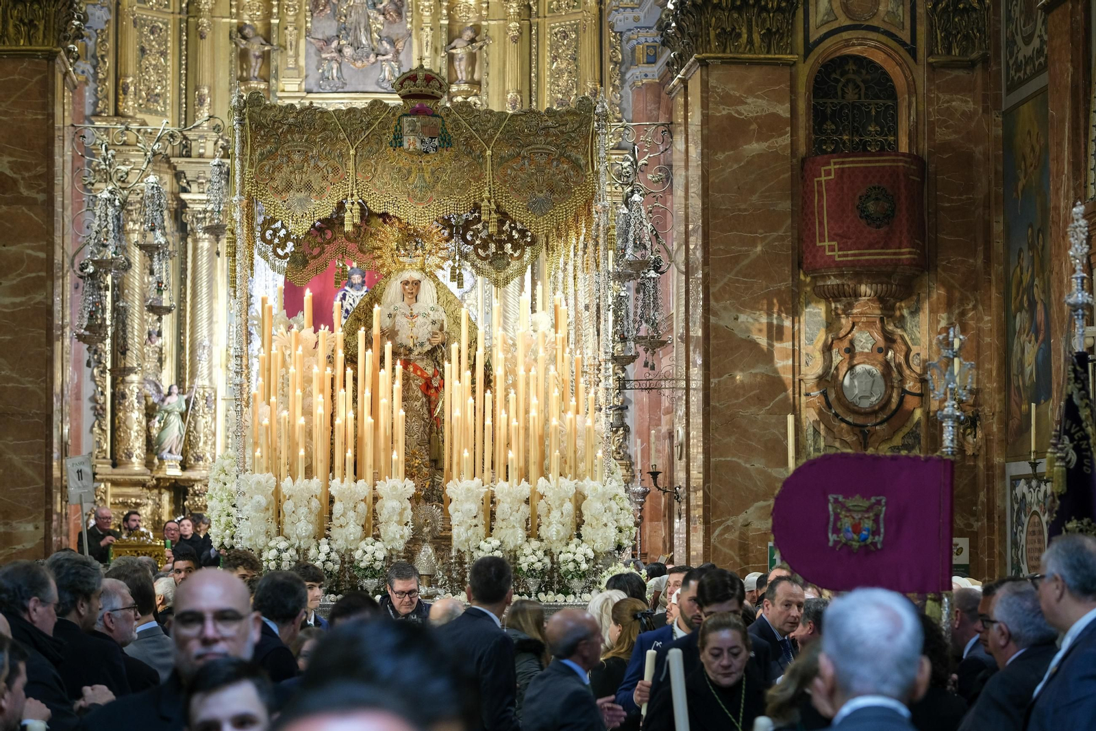 Imágenes del traslado de la Macarena a la Catedral