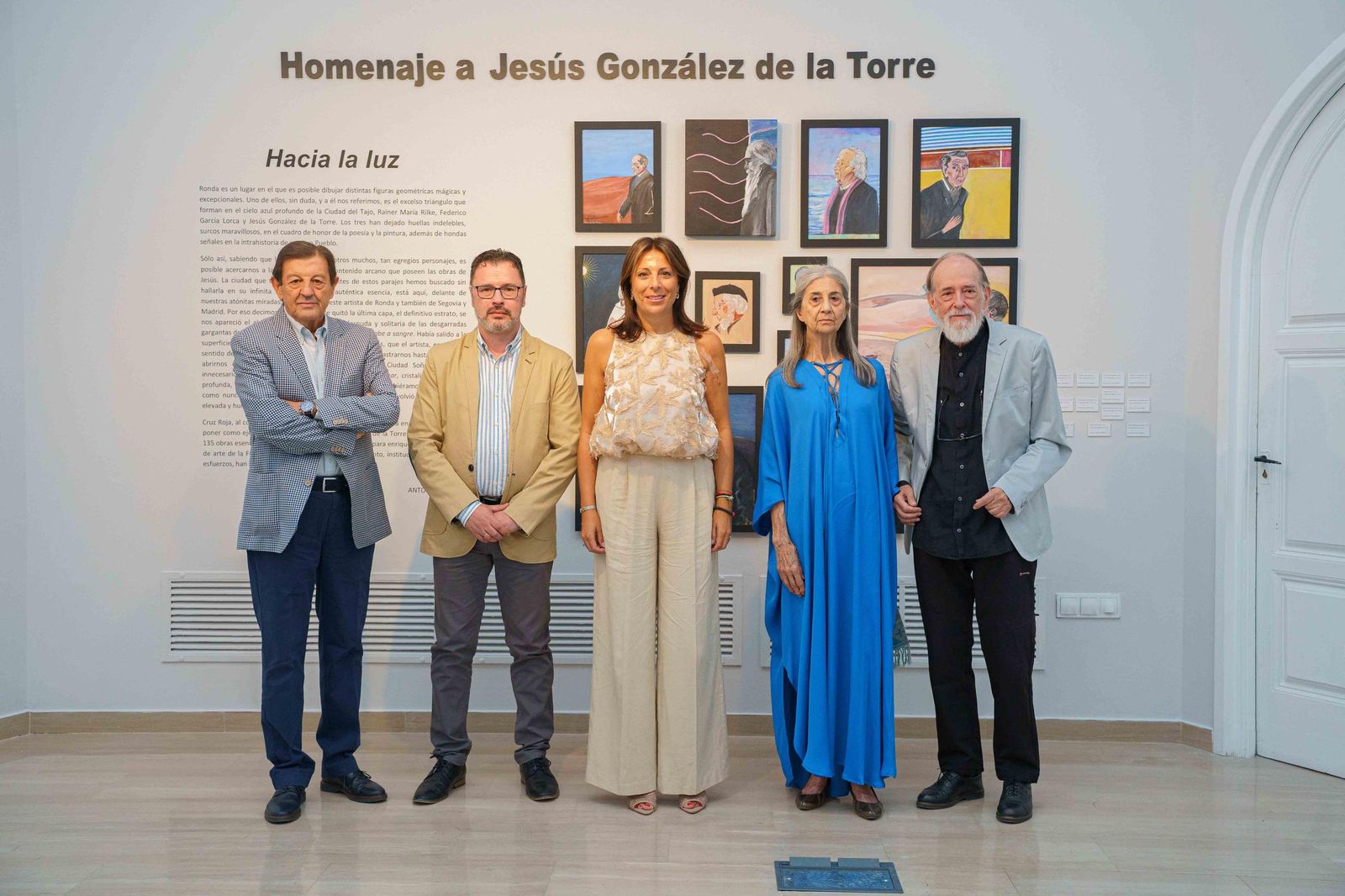 El pintor Jesús González de la Torre, homenajeado en el Museo Joaquín  Peinado de Ronda