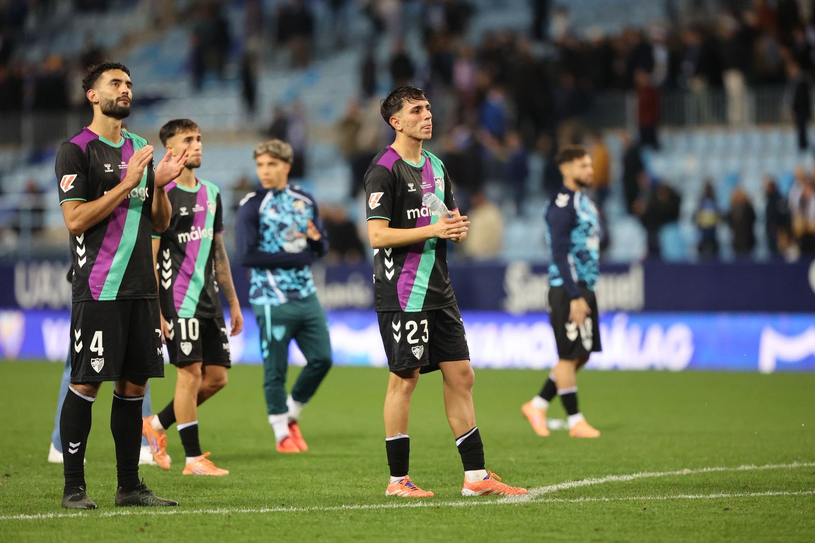 El Málaga CF-Real Zaragoza, en fotos