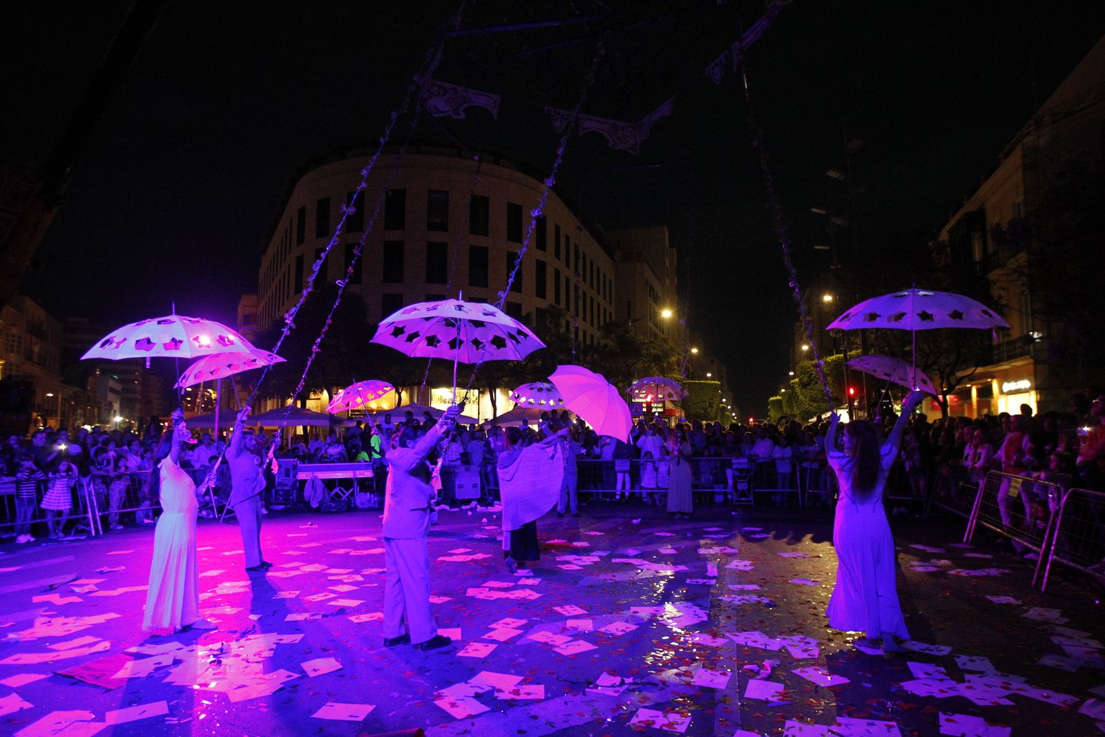 Fotogalería Noche en Blanco. Almería