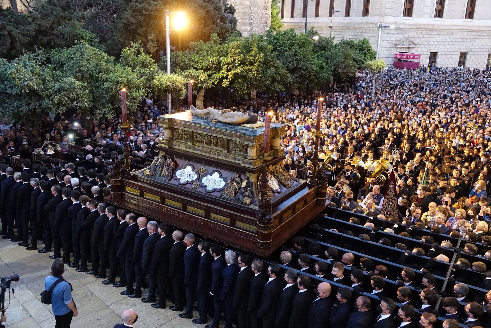 Las fotos del Sepulcro, en el Viernes Santo de Málaga