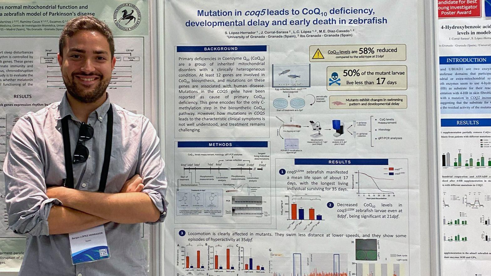 Sergio López Herrador, uno de los investigadores