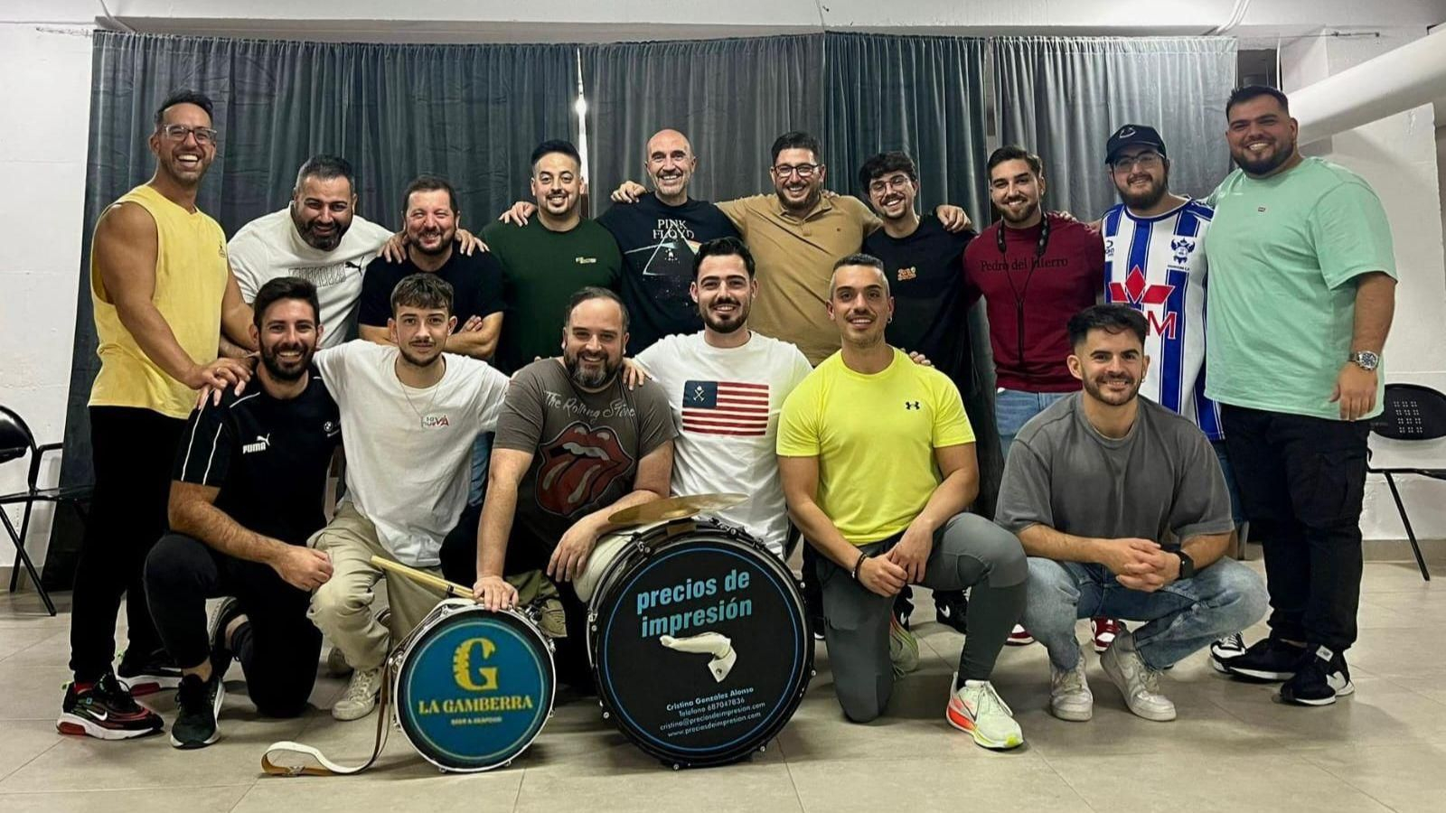 La comparsa 'Los hijos de Cádiz'.