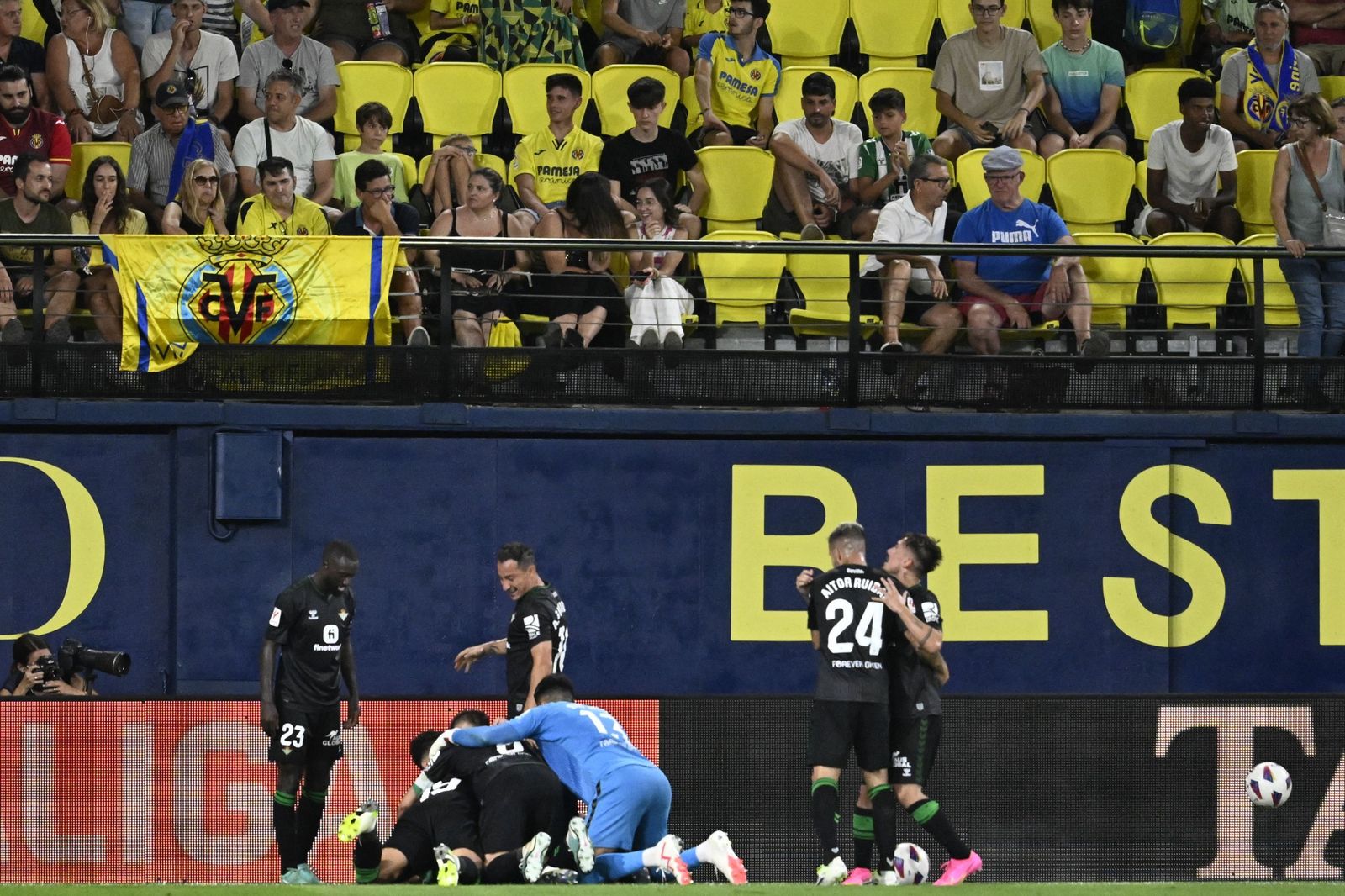 Las fotos del Villarreal Betis no vale