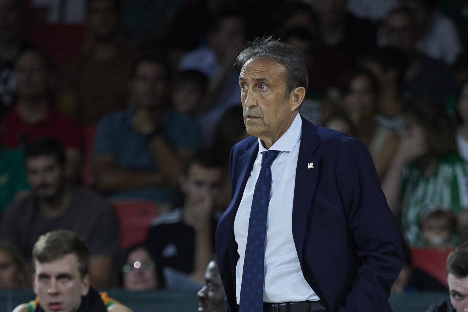 Luis Casimiro, durante un encuentro.