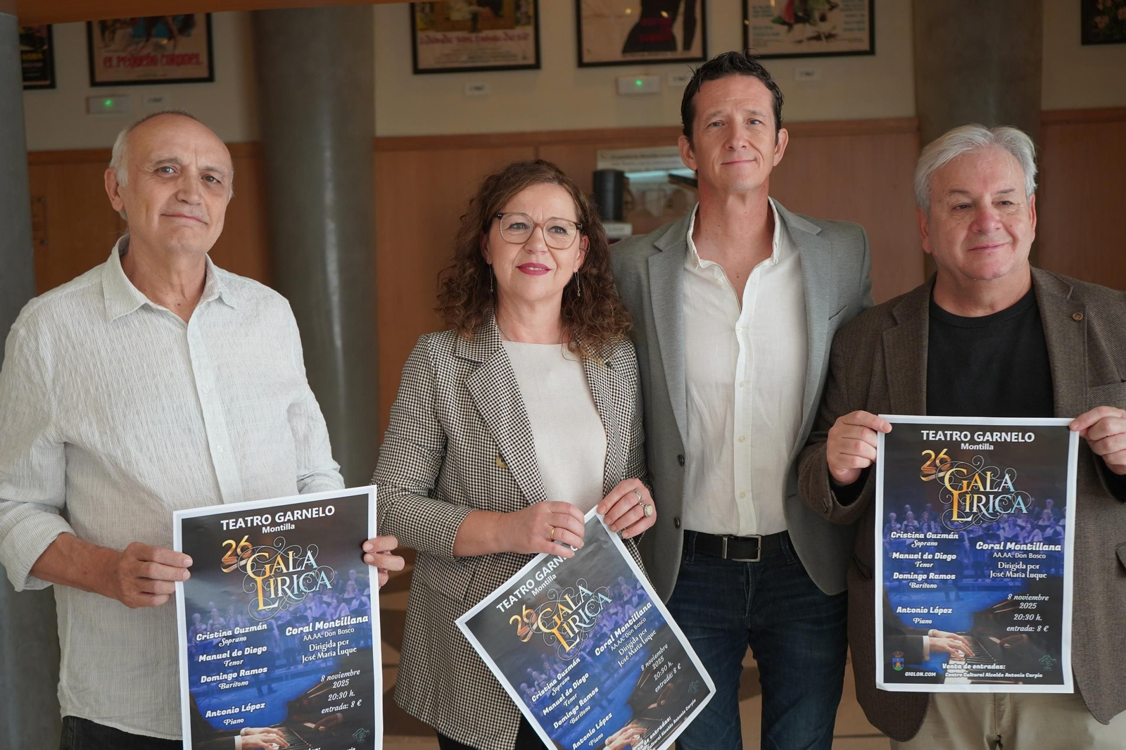 Presentación de la XXVI Gala Lírica de Montilla.