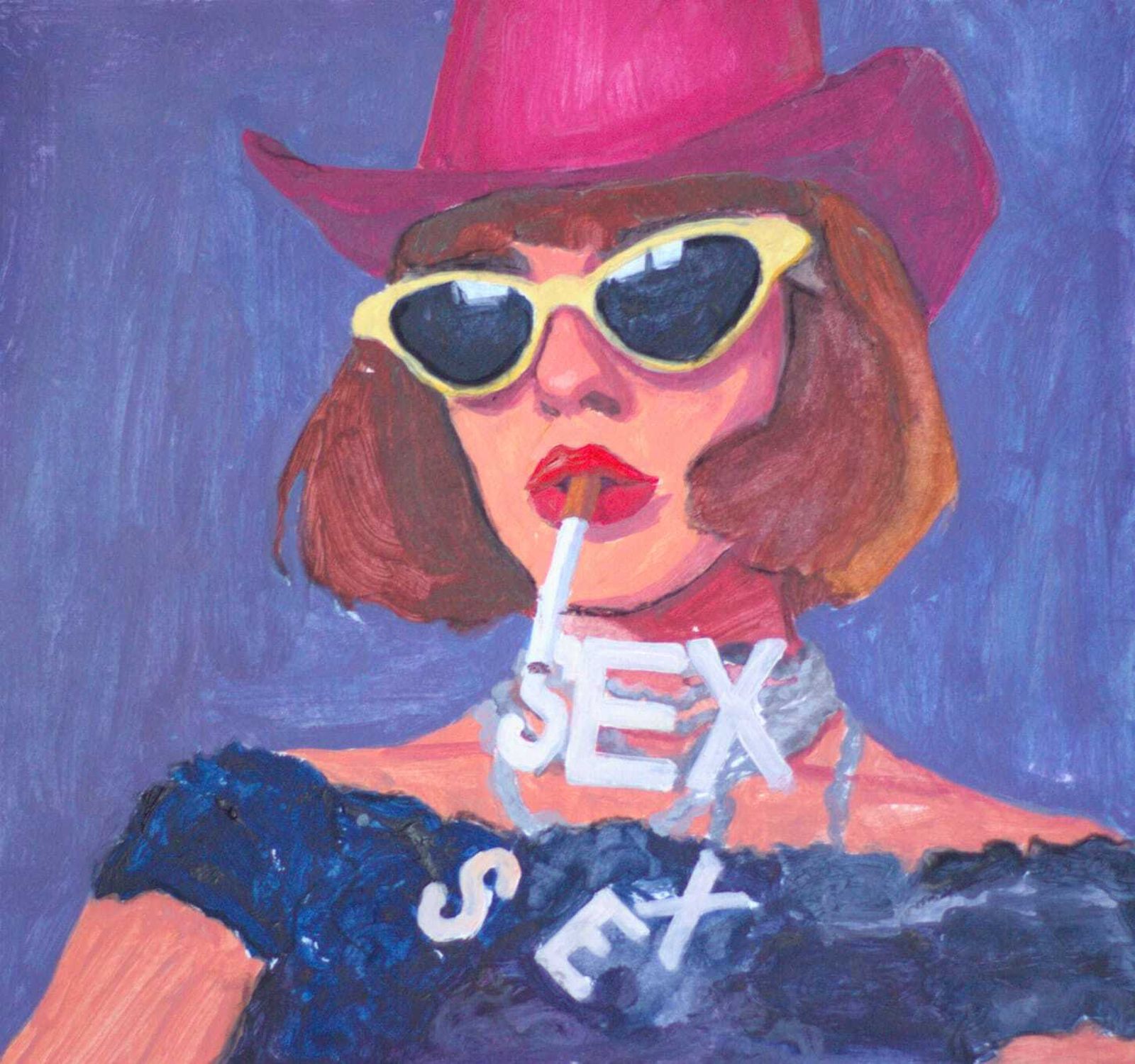 Una de las obras de Celeste Fernández.