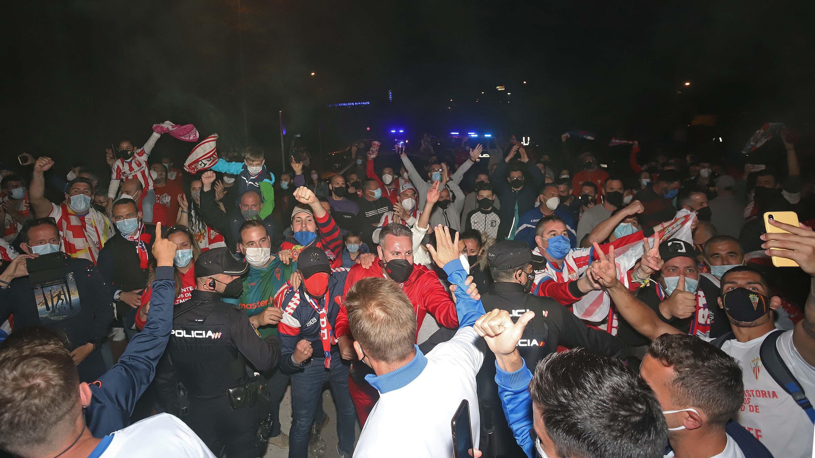 Fotos de la celebración del Algeciras CF