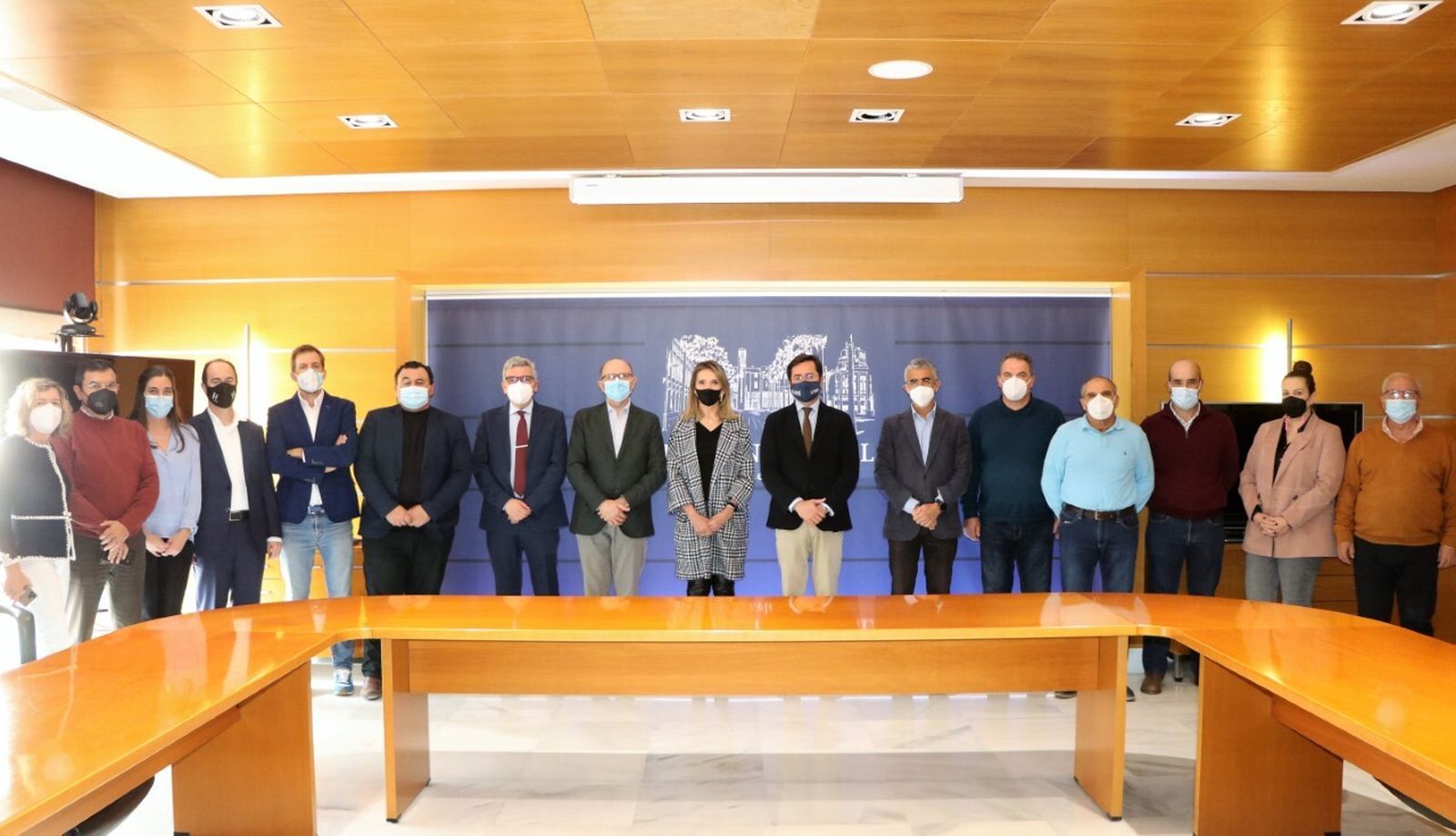 Reunión del comité organizador del Foro DATAGRI en El Ejido