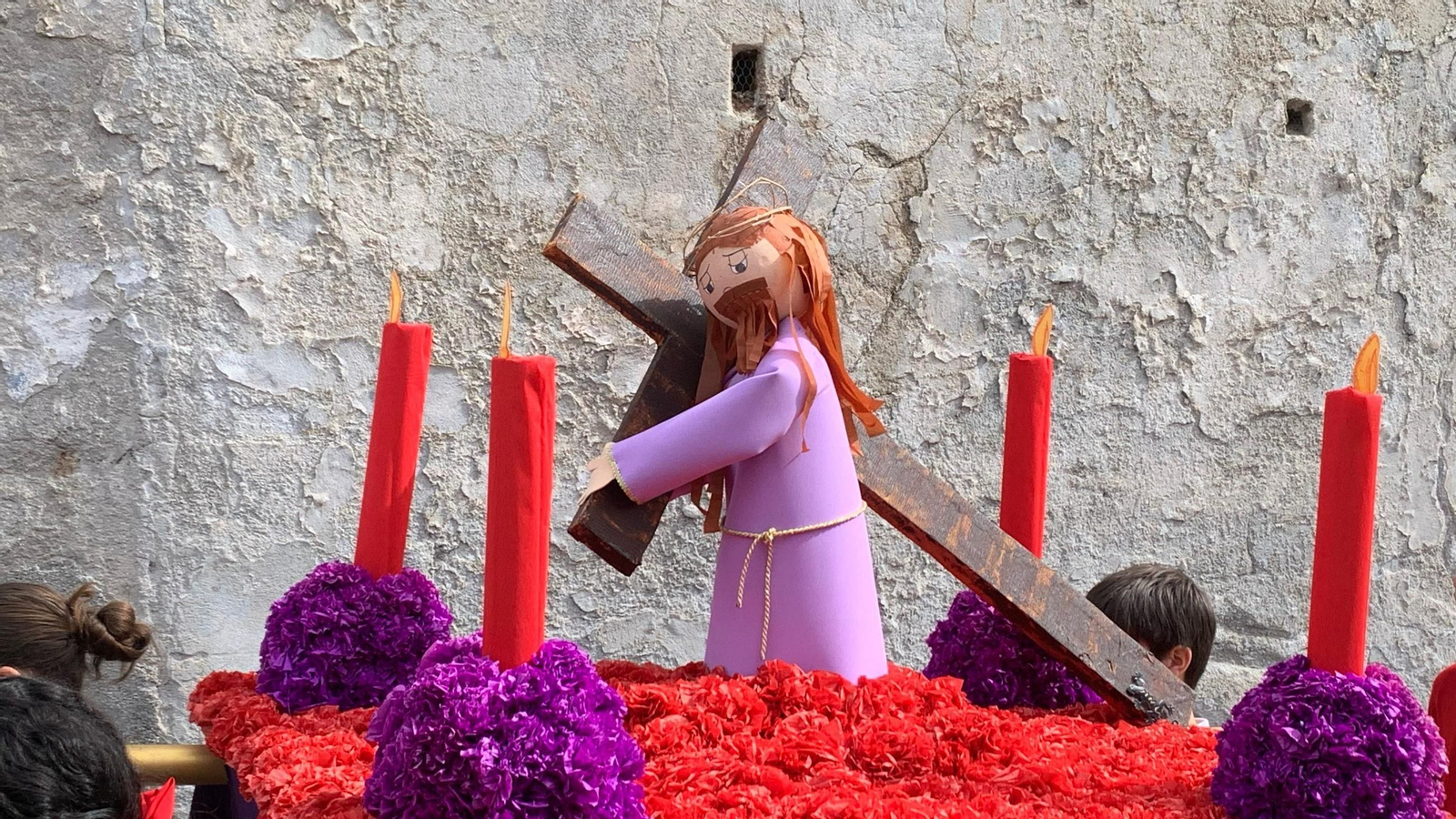 Así vivió Granada la procesión infantil del Colegio Ave María Casa Madre 2025
