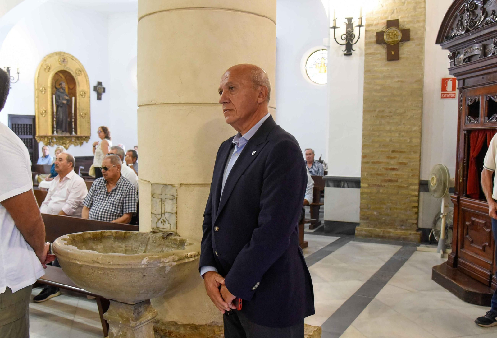 Misa funeral por el alma de Manolo Cardo