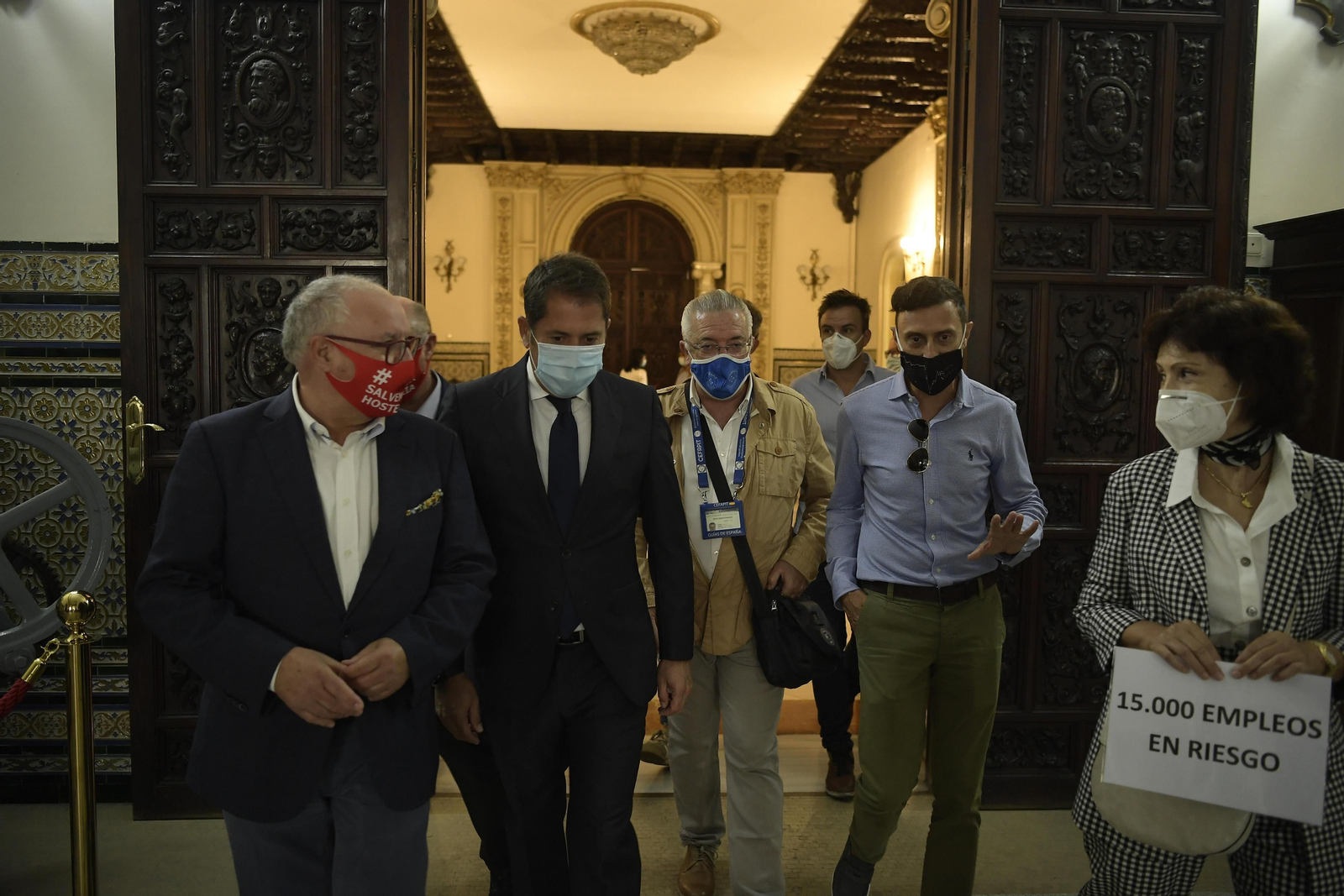 Fotos: El turismo se manifiesta en Granada