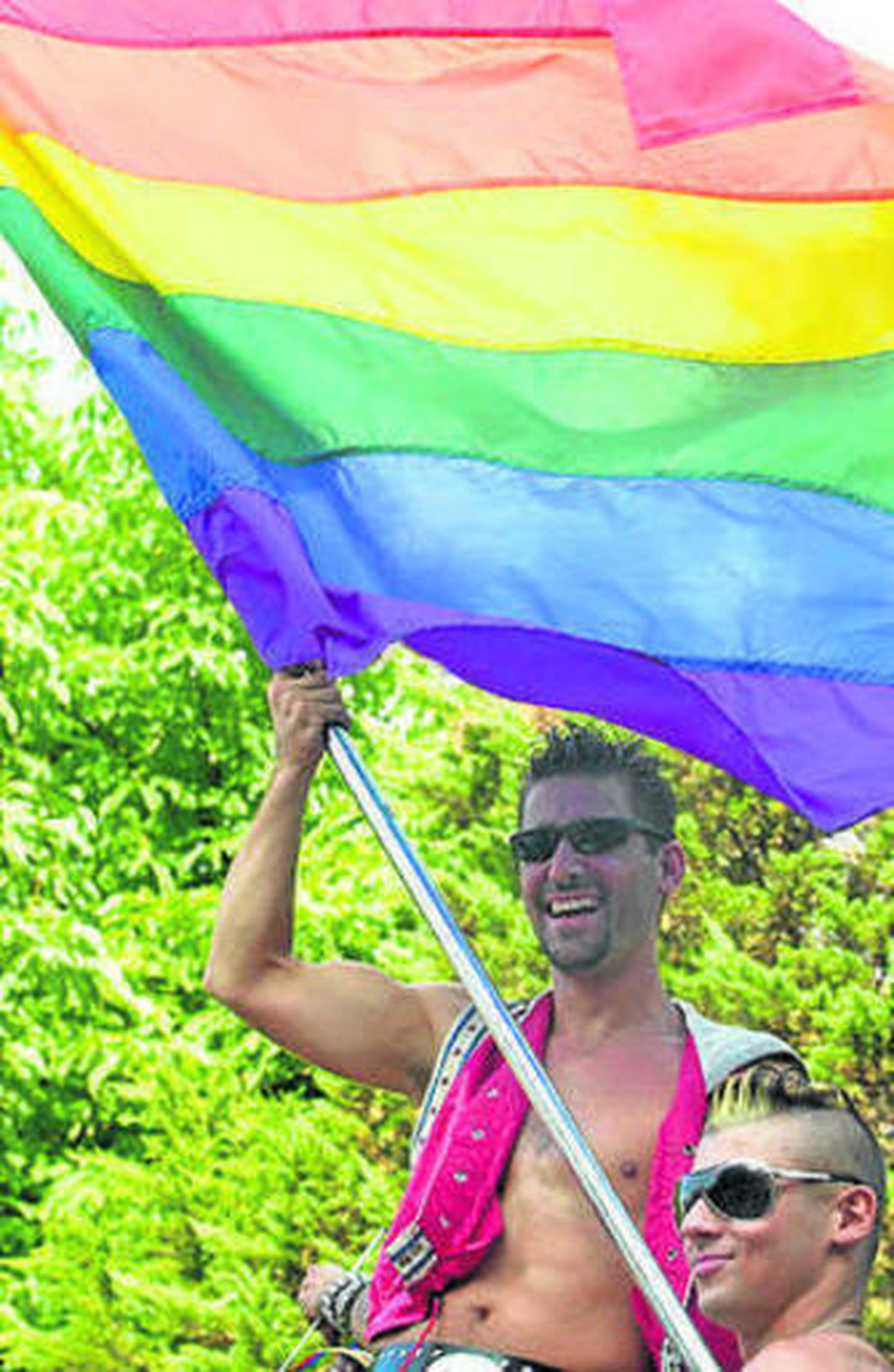 Bandera del orgullo.