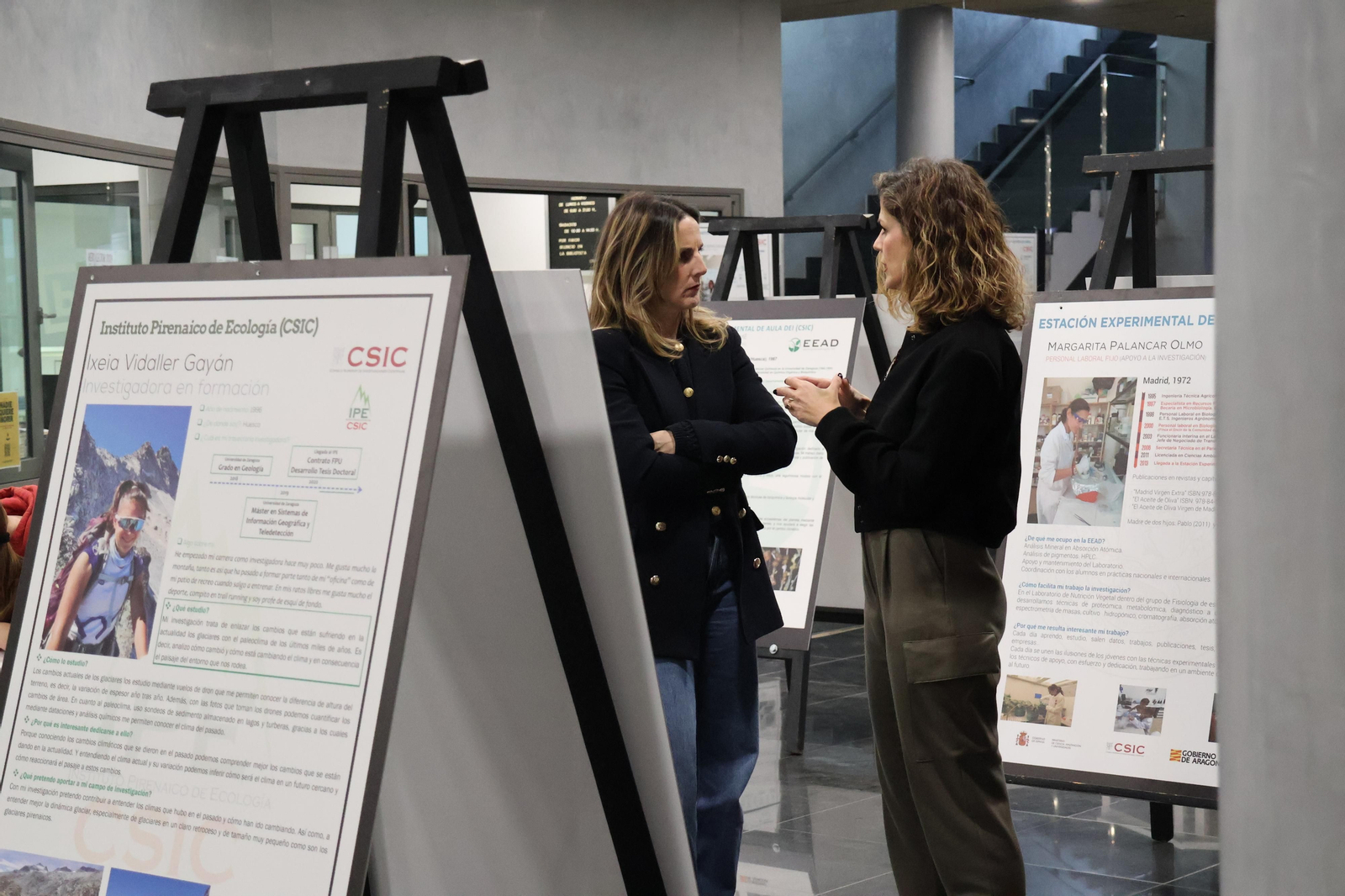 La muestra '¿Hay alguna científica en la sala?' se puede visitar hasta el 15 de marzo en la Biblioteca Central.