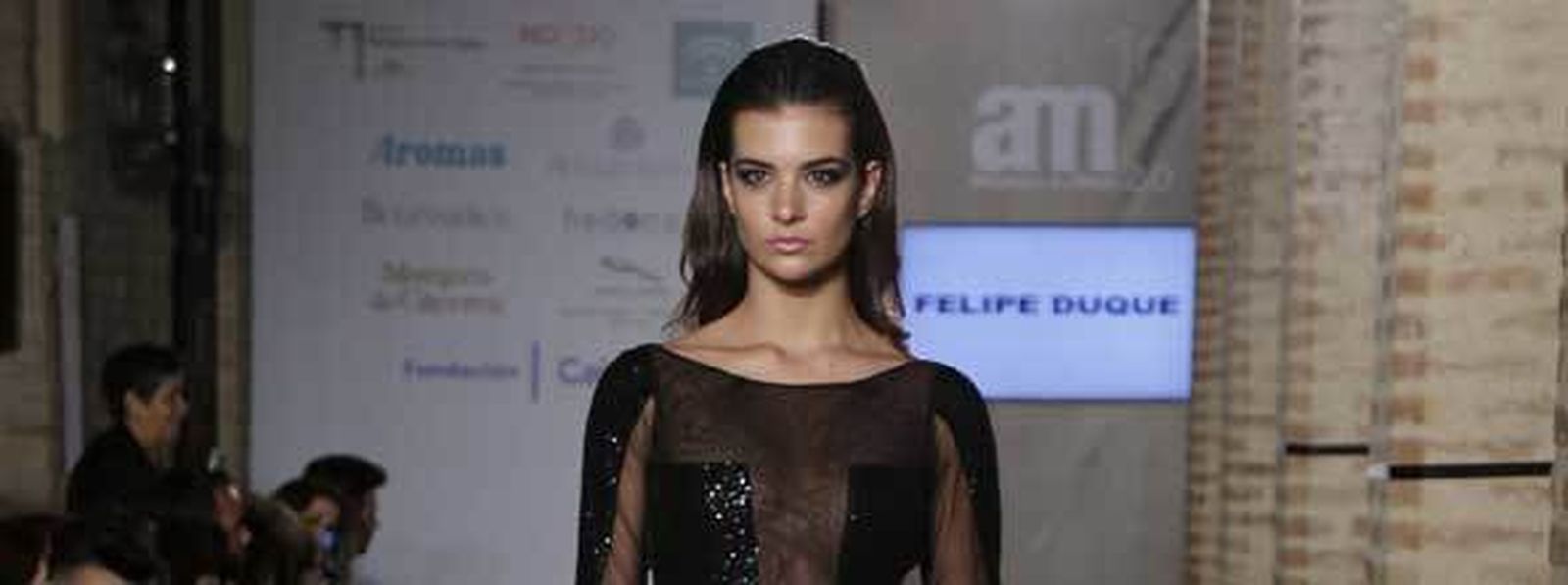 Diseño de Felipe Duque en la edición de Andalucía de Moda 2017. / CHEMA SOLER