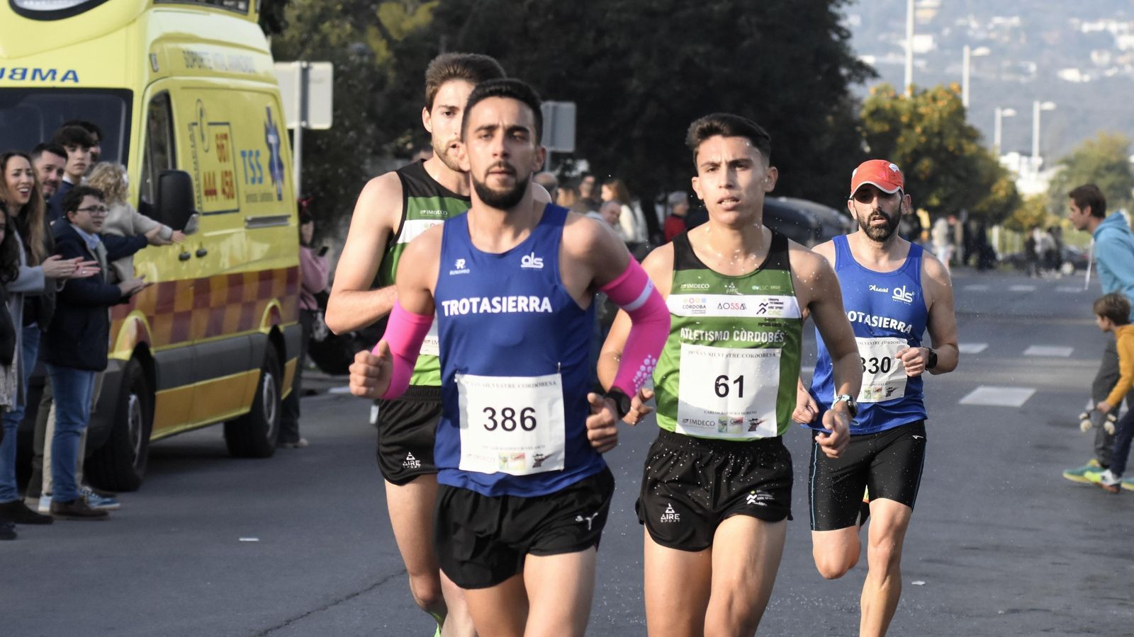José Said lidera el grupo junto a José Gabriel Ruiz, Carlos Barbero y Álvaro González.