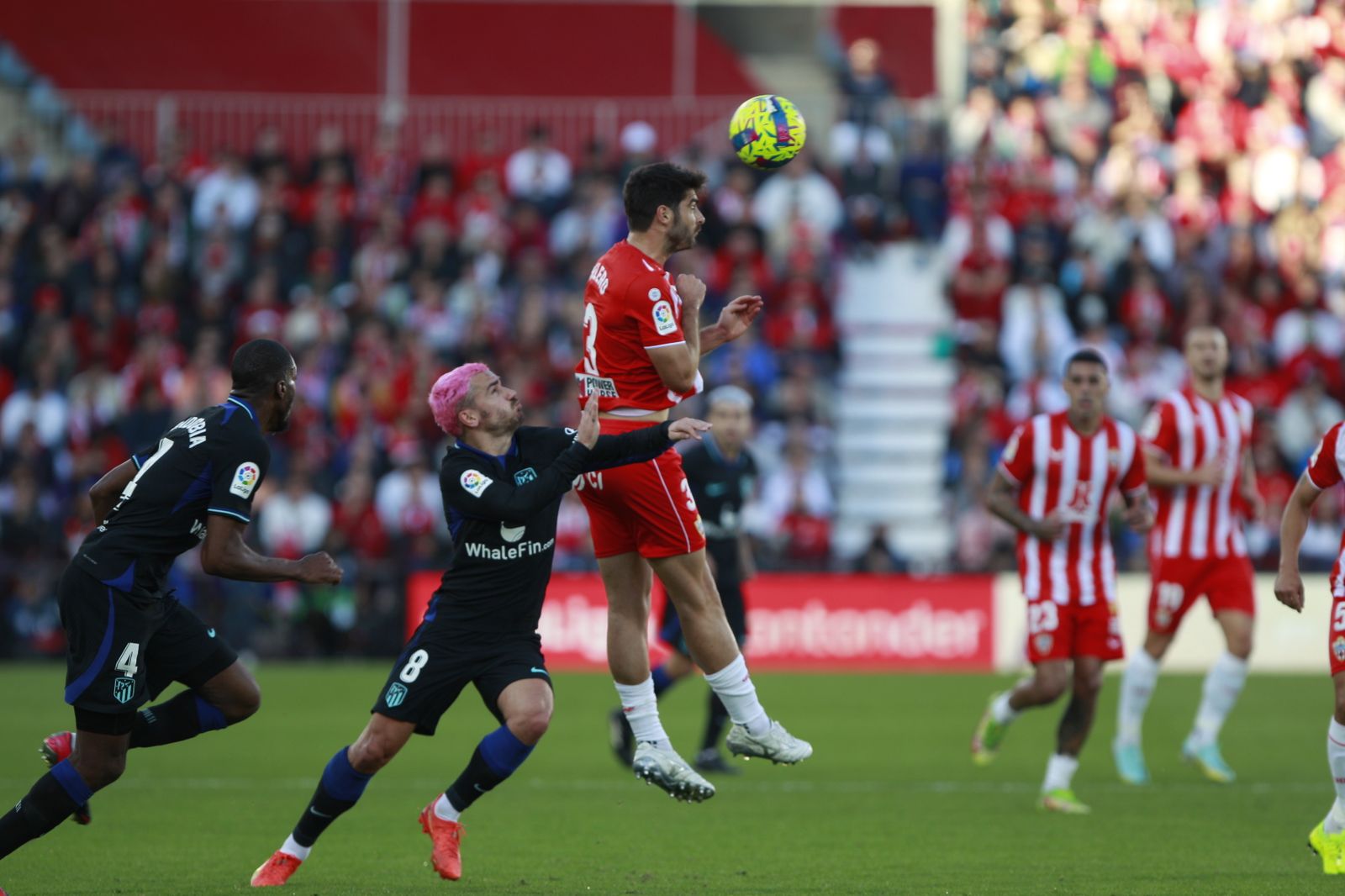 Imágenes del partido U.D. Almería-Atlético de Madrid