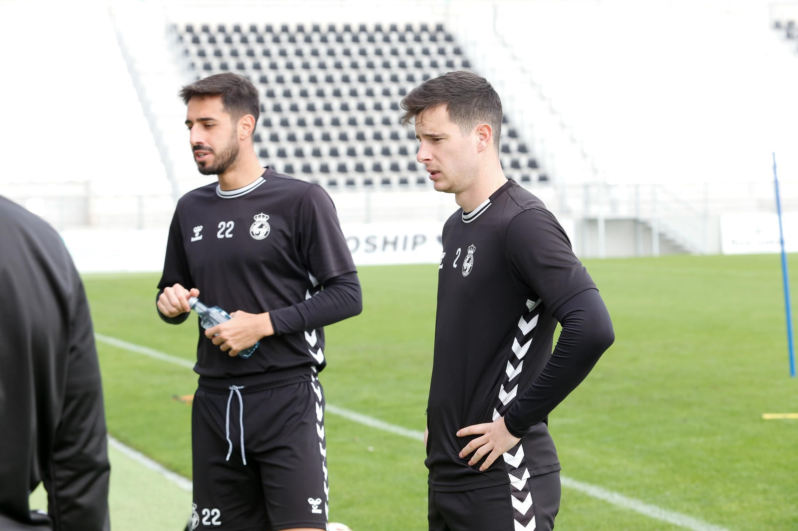 Las fotos del entrenamiento de la Balona previo al partido con el Villanovense