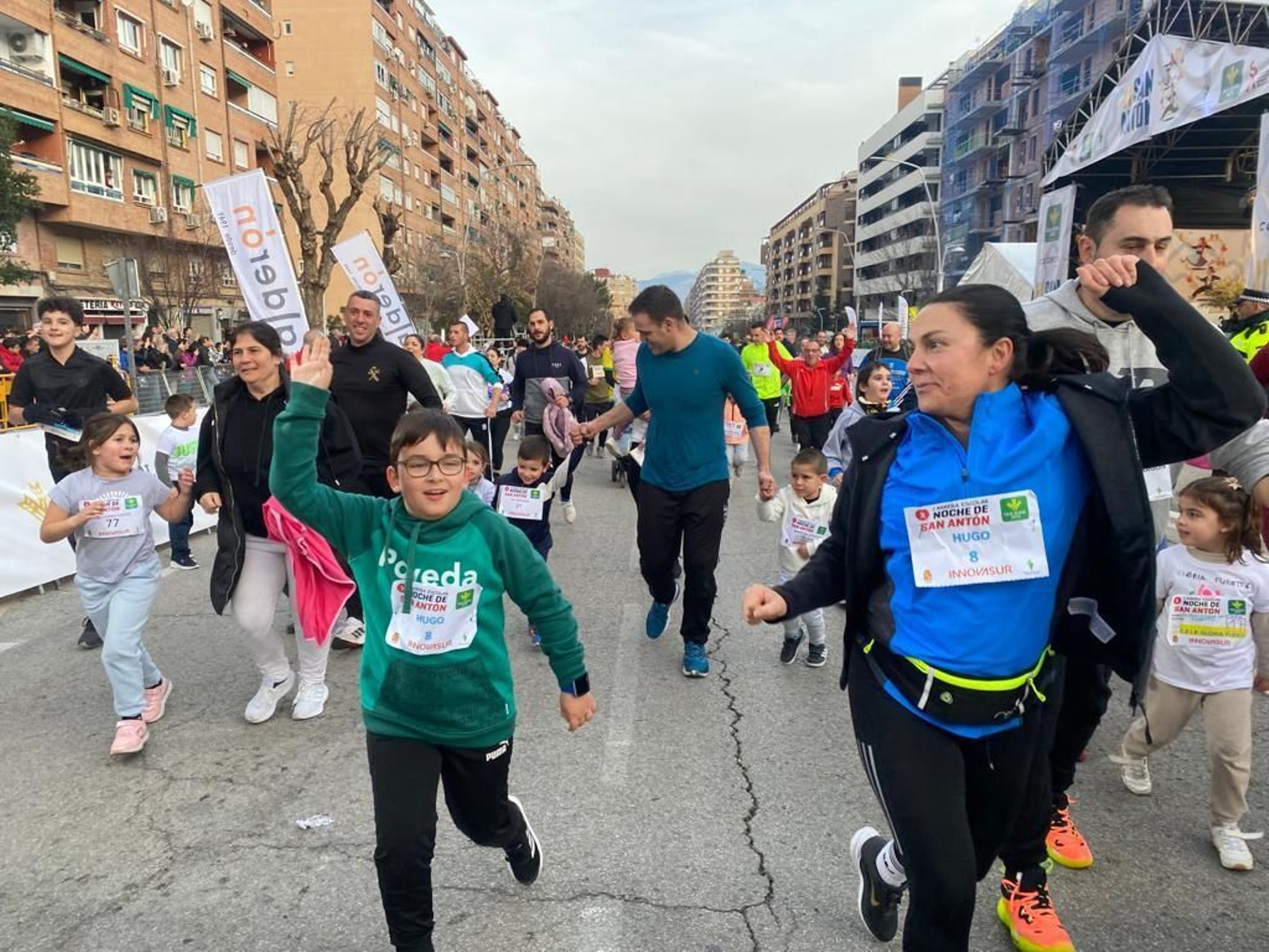 Carrera Escolar San Antón de las 17:30.