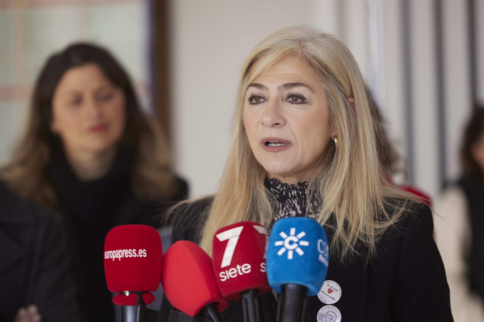 La consejera de Educación, Patricia del Pozo, en una comparecencia reciente.