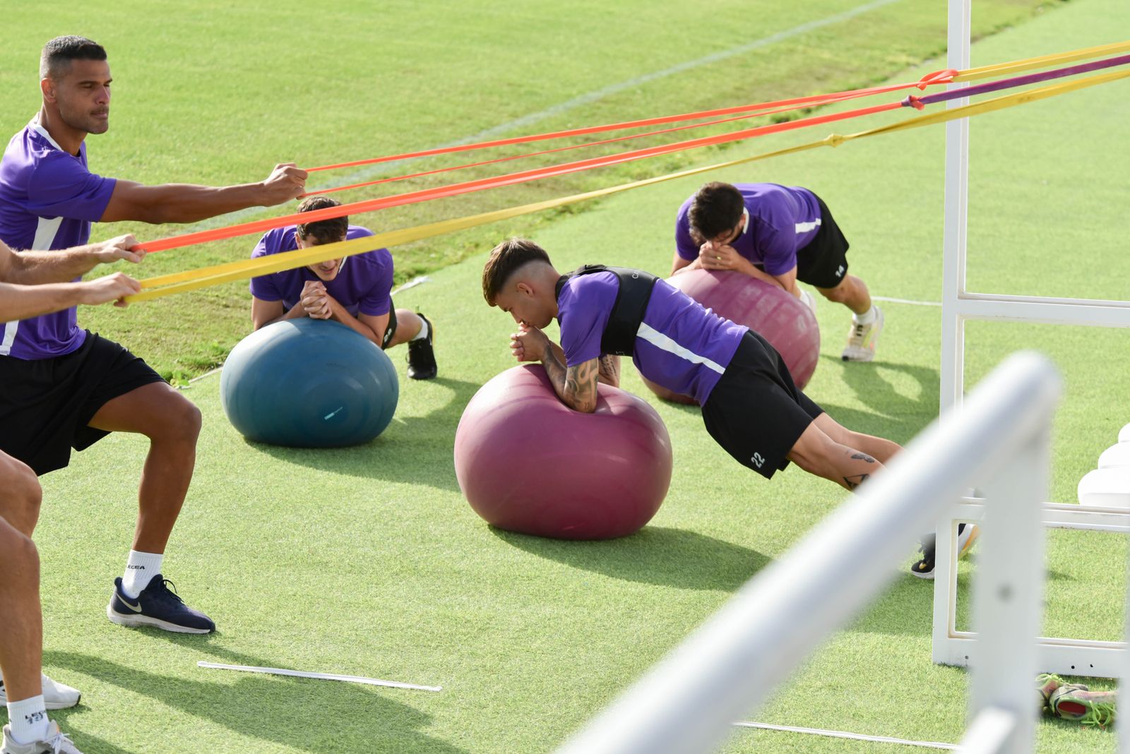 Las fotos del entrenamiento de la Balona