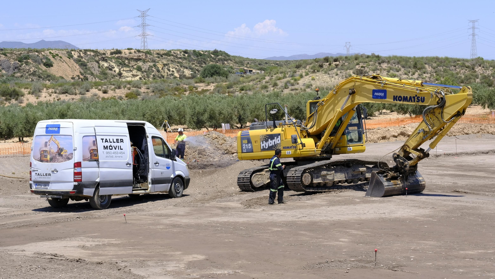 Fotogalería obras del AVE en la provincia de Almería