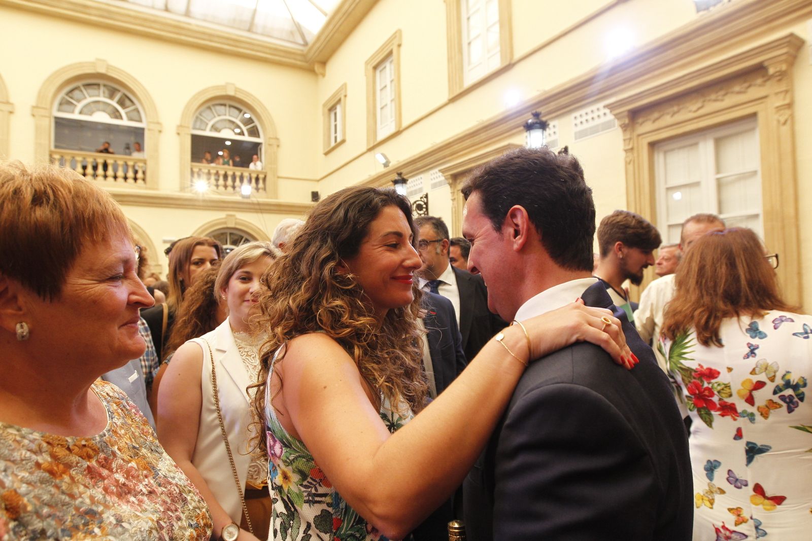 Pleno investidura Presidente Diputación de Almería. Javier Aureliano García