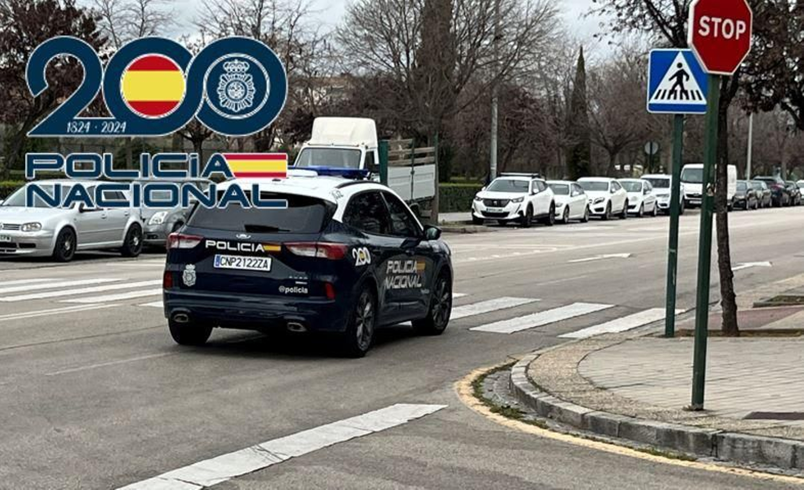 Imagen de archivo de una dotación de la Policía Nacional