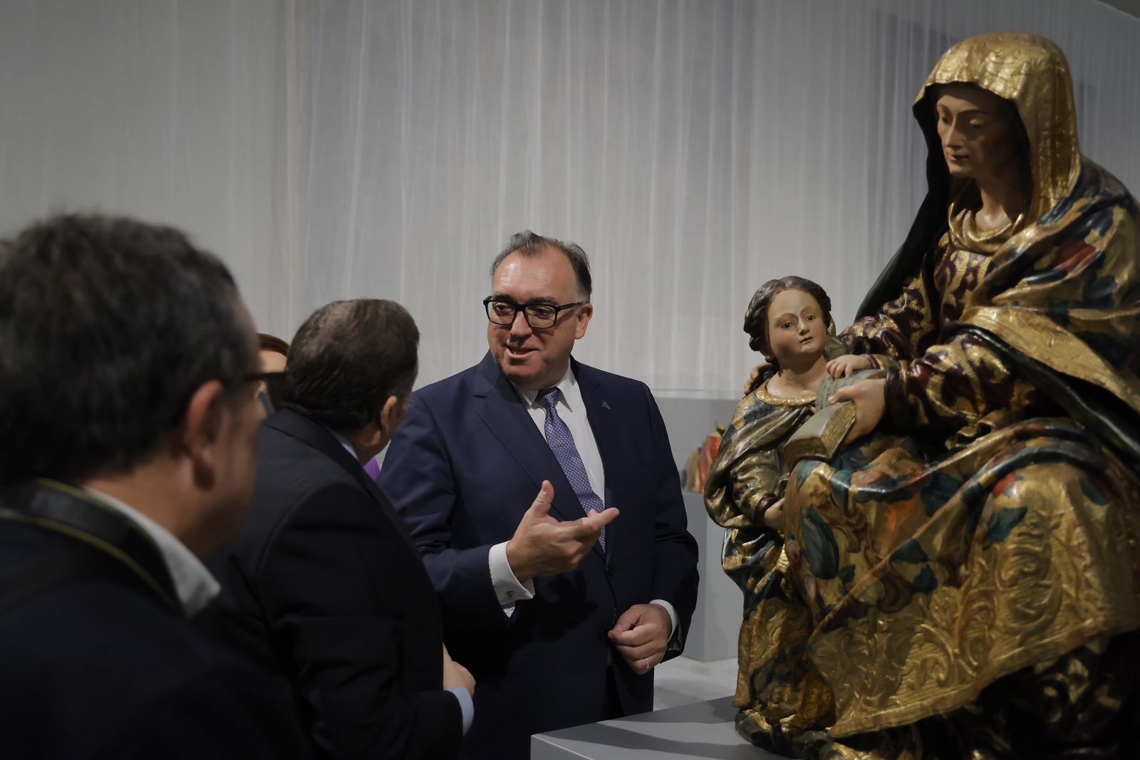 Las fotos de la muestra antológica sobre el escultor Pedro Roldán