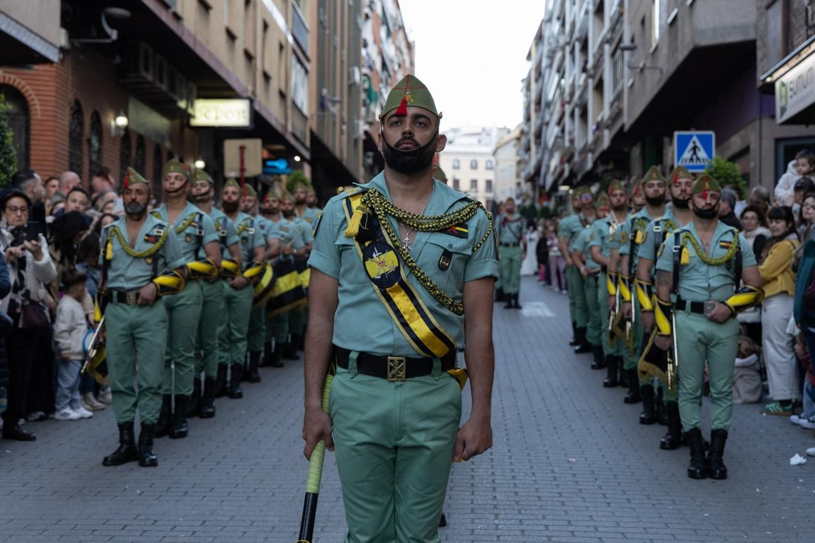 La Legión y el Cristo de la Buena Muerte es uno de los binomios de la Semana Santa.