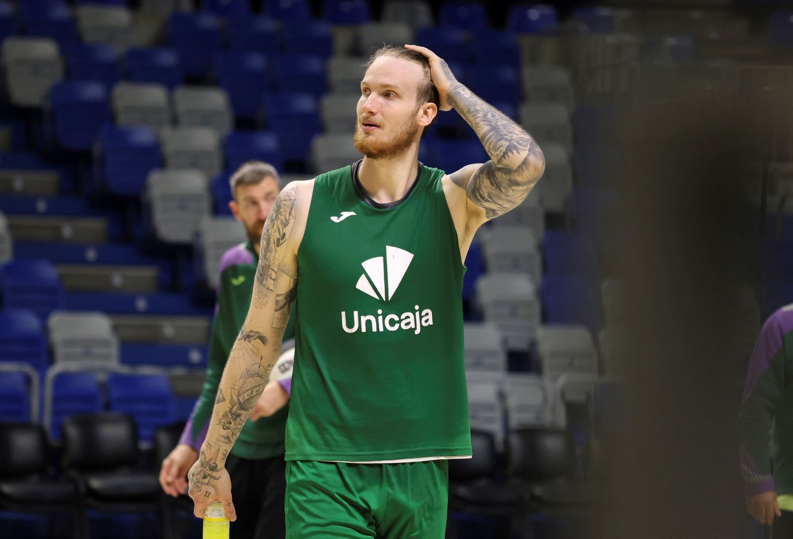 Último entrenamiento en Málaga antes de viajar a la Copa